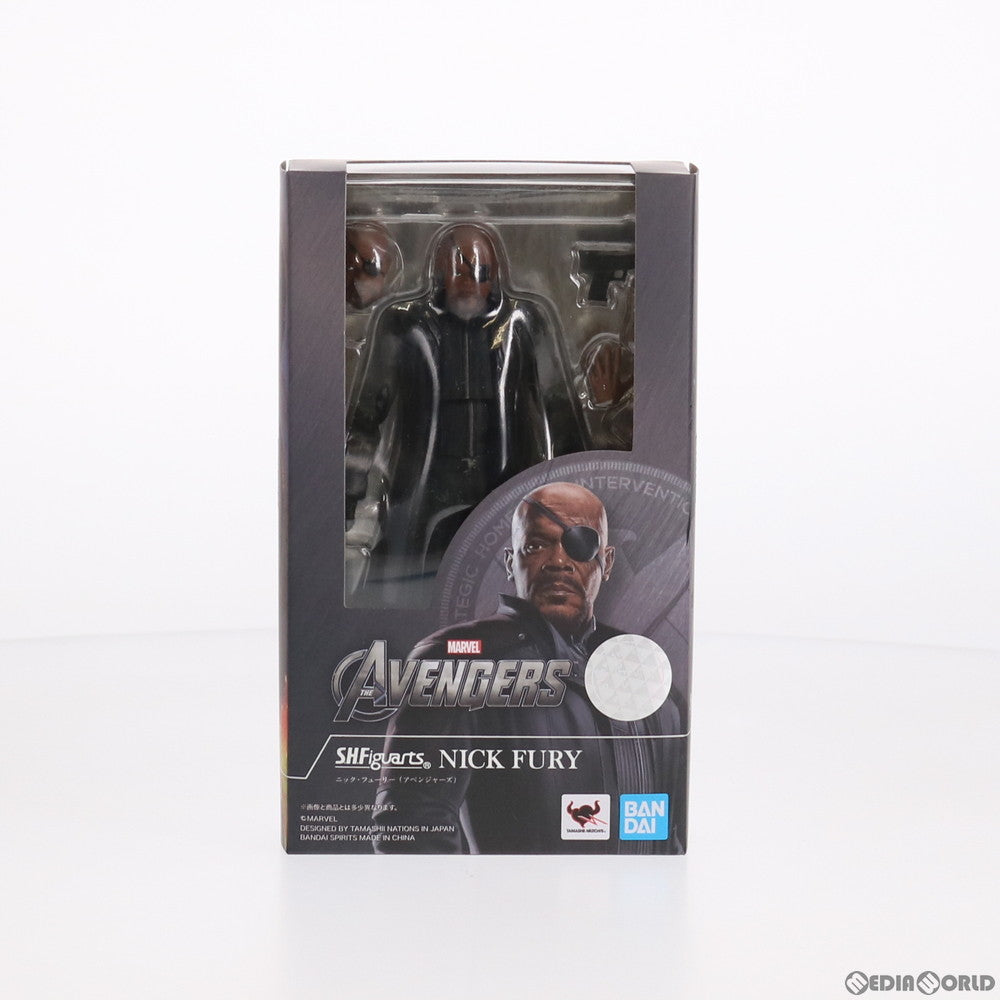 【中古即納】[FIG] S.H.Figuarts(フィギュアーツ) ニック・フューリー(アベンジャーズ) 完成品 可動フィギュア バンダイスピリッツ(20210327)