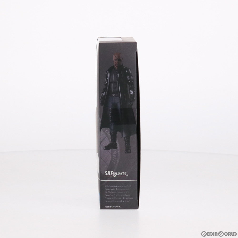 【中古即納】[FIG] S.H.Figuarts(フィギュアーツ) ニック・フューリー(アベンジャーズ) 完成品 可動フィギュア バンダイスピリッツ(20210327)