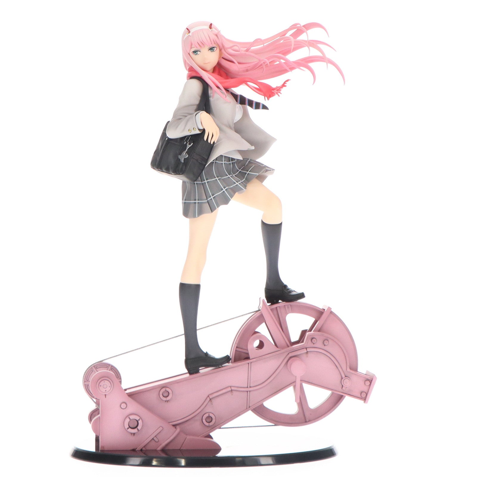 【中古即納】[FIG] (再販) ANIPLEX+限定 ゼロツー 制服ver. ダーリン・イン・ザ・フランキス 1/7 完成品 フィギュア(MD21-0303001) アニプレックス(20191130)