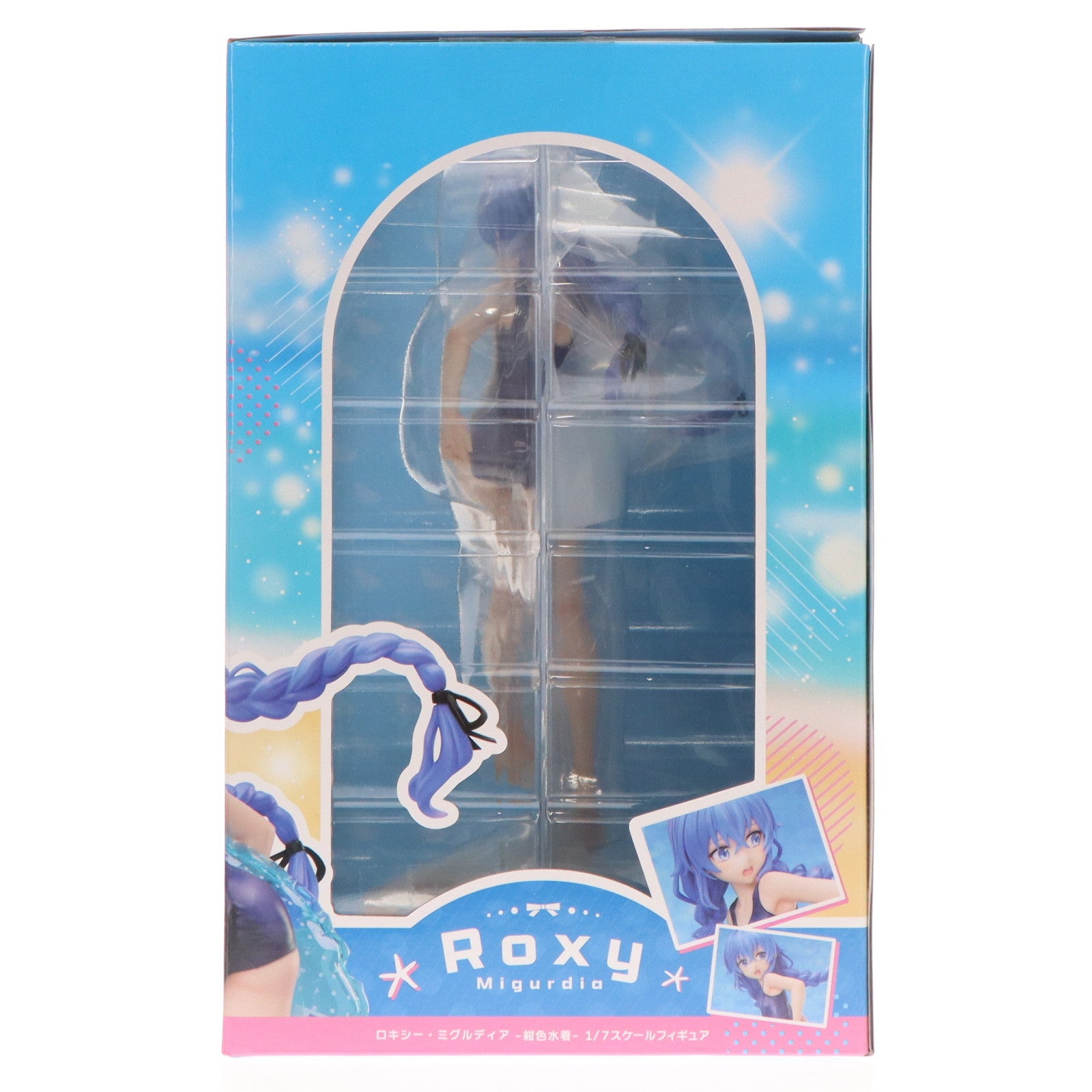 【中古即納】[FIG] ロキシー・ミグルディア -紺色水着- 無職転生II ～異世界行ったら本気だす～ 1/7 完成品 フィギュア(COCO-025) デザインココ(20250831)