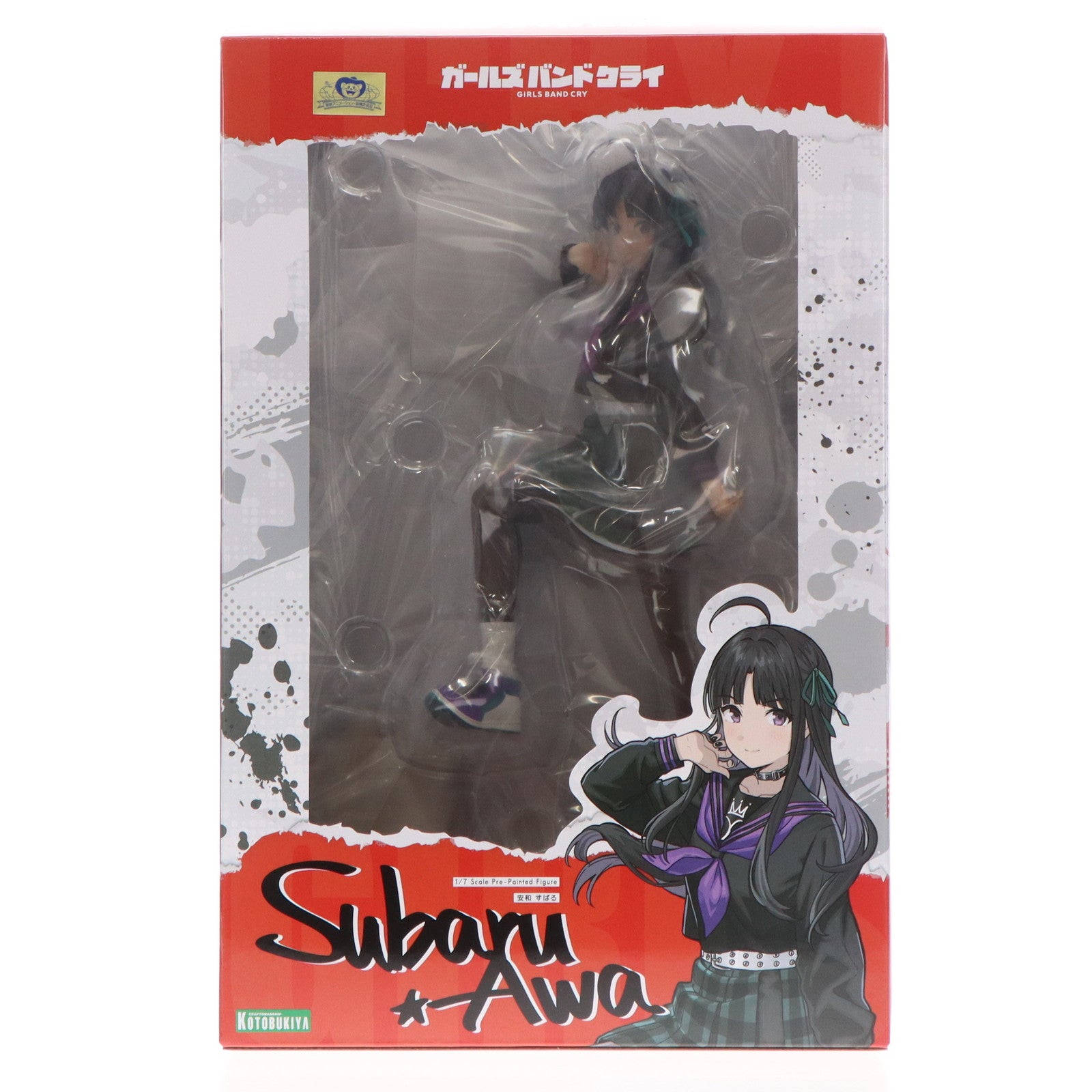 【中古即納】[FIG] コトブキヤショップ限定特典付属 安和すばる(あわすばる) ガールズバンドクライ 1/7 完成品 フィギュア(PV205) コトブキヤ(20250531)