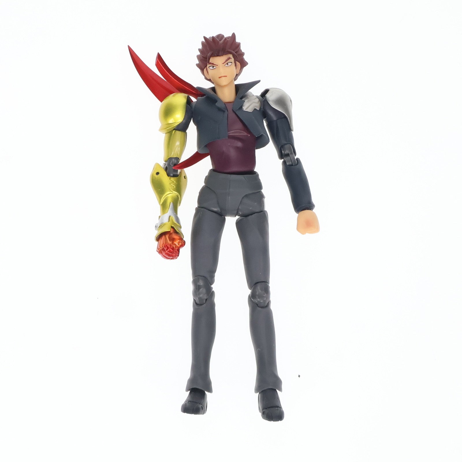 【中古即納】[FIG] 初回特典付属 S.H.Figuarts(フィギュアーツ) カズマ スクライド 完成品 可動フィギュア バンダイ(20110129)