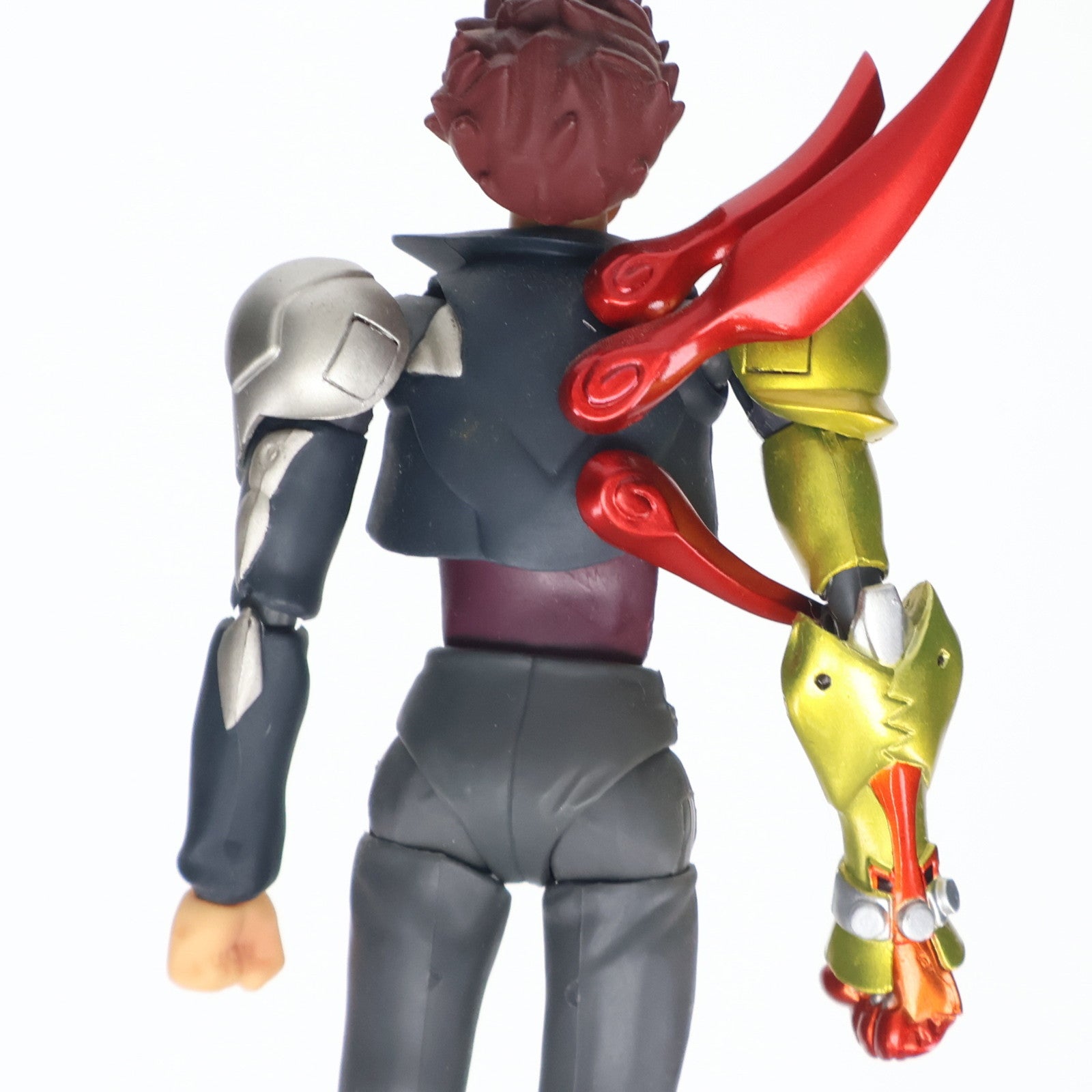【中古即納】[FIG] 初回特典付属 S.H.Figuarts(フィギュアーツ) カズマ スクライド 完成品 可動フィギュア バンダイ(20110129)