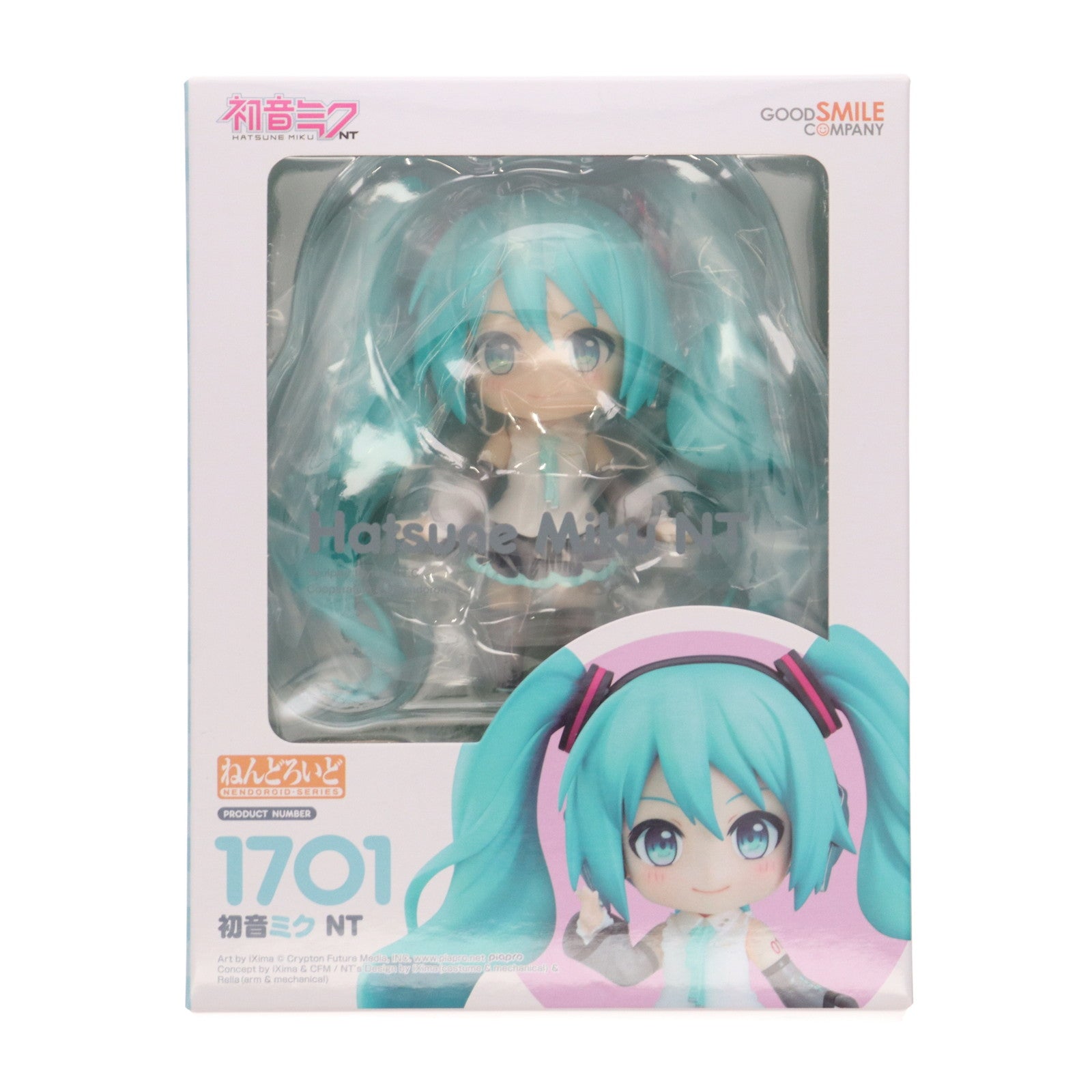 【中古即納】[FIG] ねんどろいど 1701 初音ミク NT ピアプロキャラクターズ 完成品 可動フィギュア グッドスマイルカンパニー(20220522)