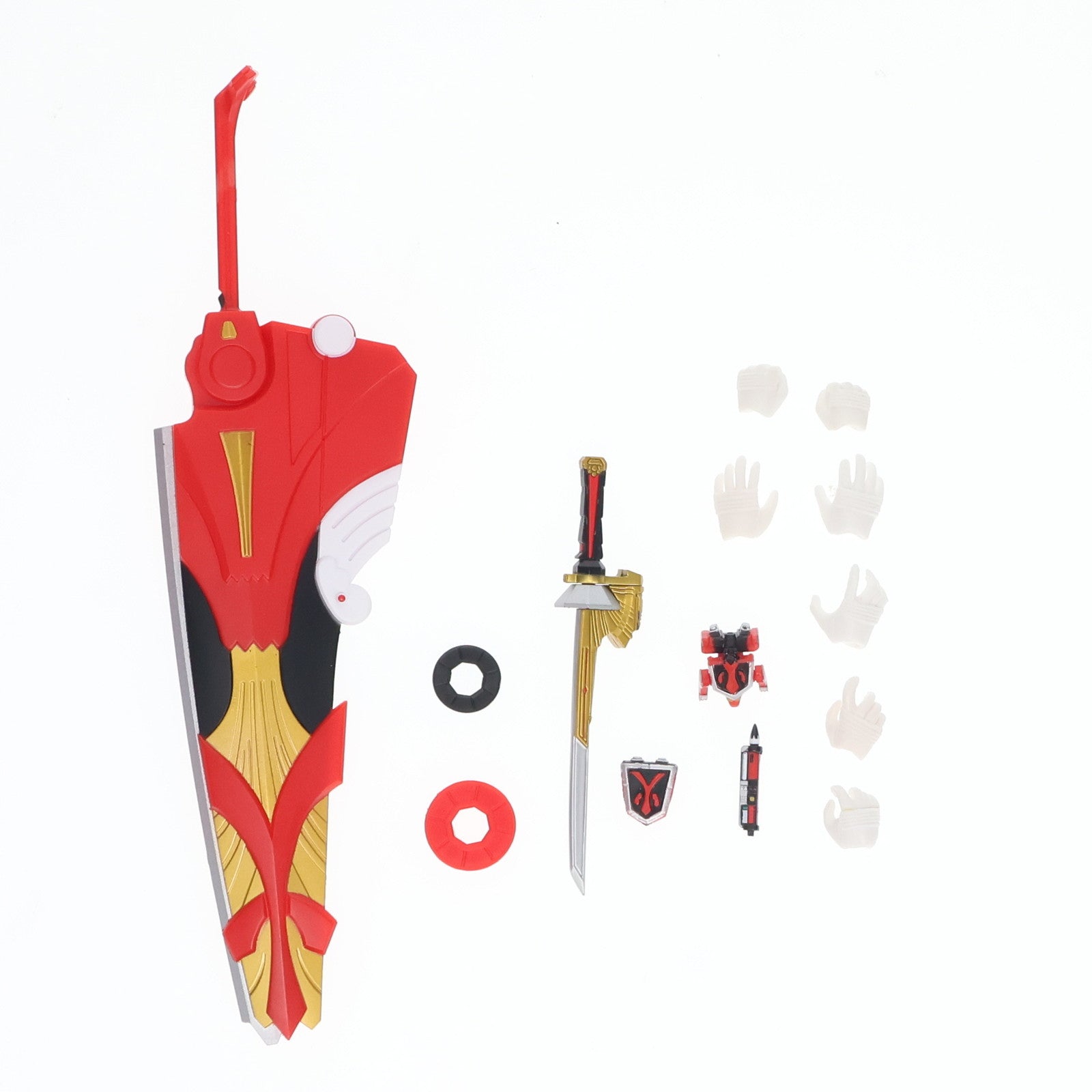 【中古即納】[FIG] S.H.Figuarts(フィギュアーツ) シンケンレッド 侍戦隊シンケンジャー 完成品 可動フィギュア バンダイ(20110723)