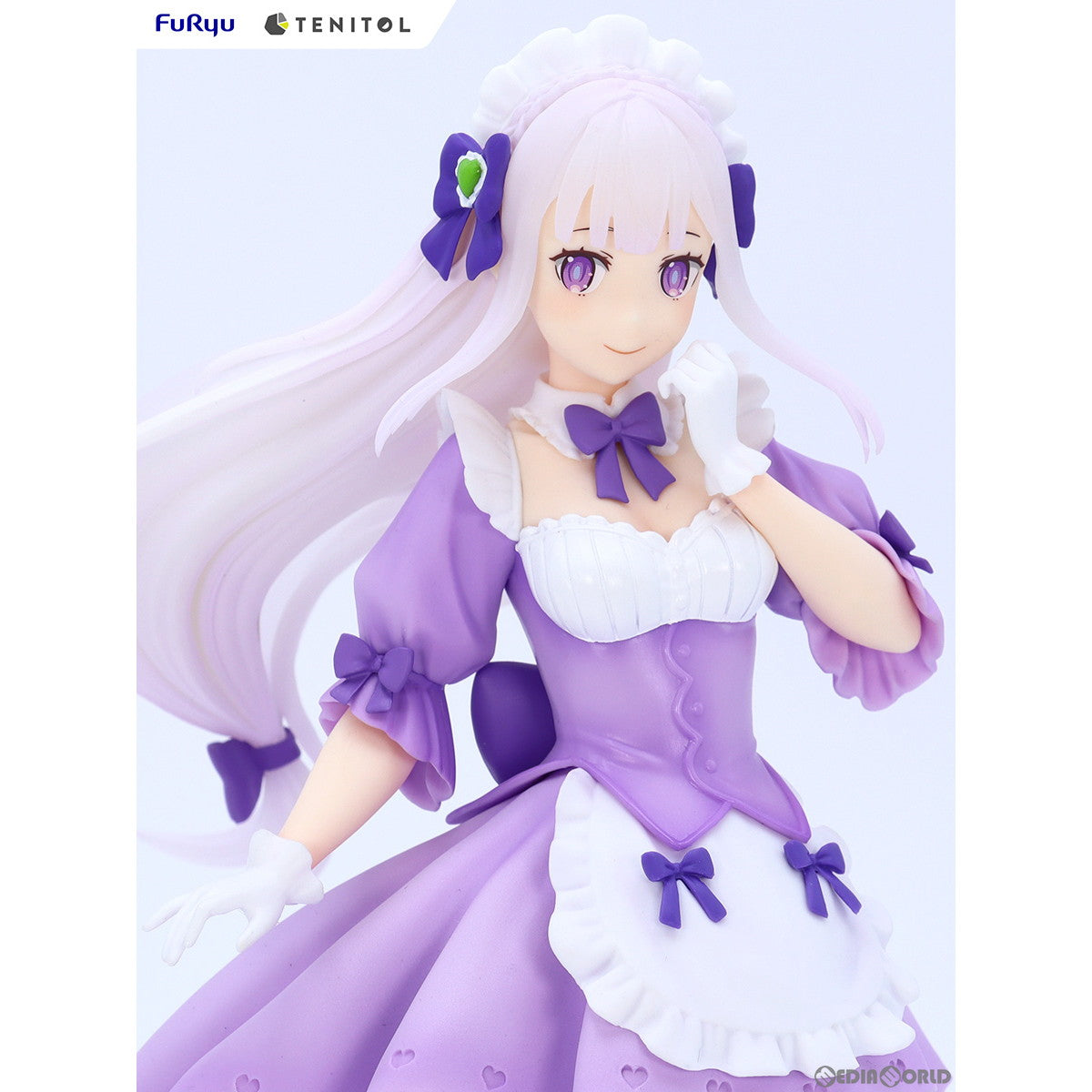 【中古即納】[FIG] TENITOL 夢かわメイド エミリア Re:ゼロから始める異世界生活 完成品 フィギュア(AMU-TNL0075) フリュー(20240929)