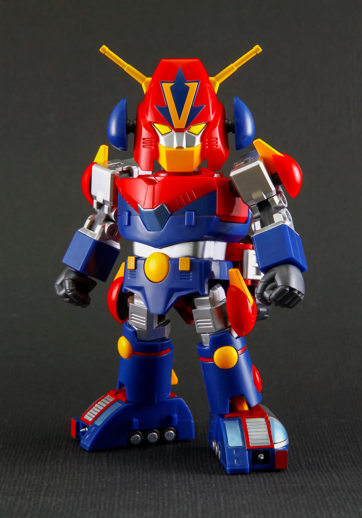 【中古即納】[FIG] MINI DEFORMED(ミニディフォルメ) 超電磁ロボ コン・バトラーV 完成品 可動フィギュア ACTION TOYS(アクショントイズ)(20190802)