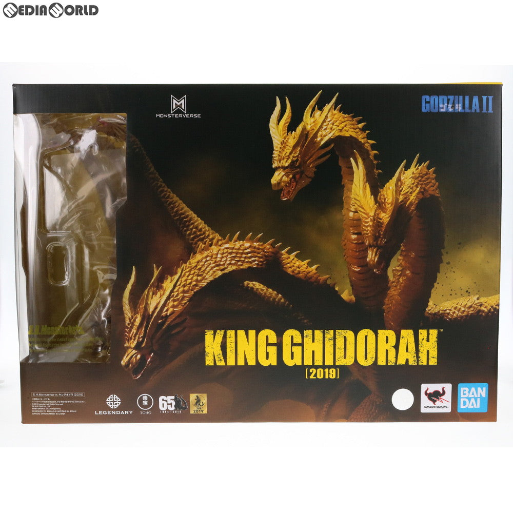【中古即納】[FIG] S.H.MonsterArts(モンスターアーツ) キングギドラ(2019) ゴジラ キング・オブ・モンスターズ 完成品 可動フィギュア バンダイスピリッツ(20190629)