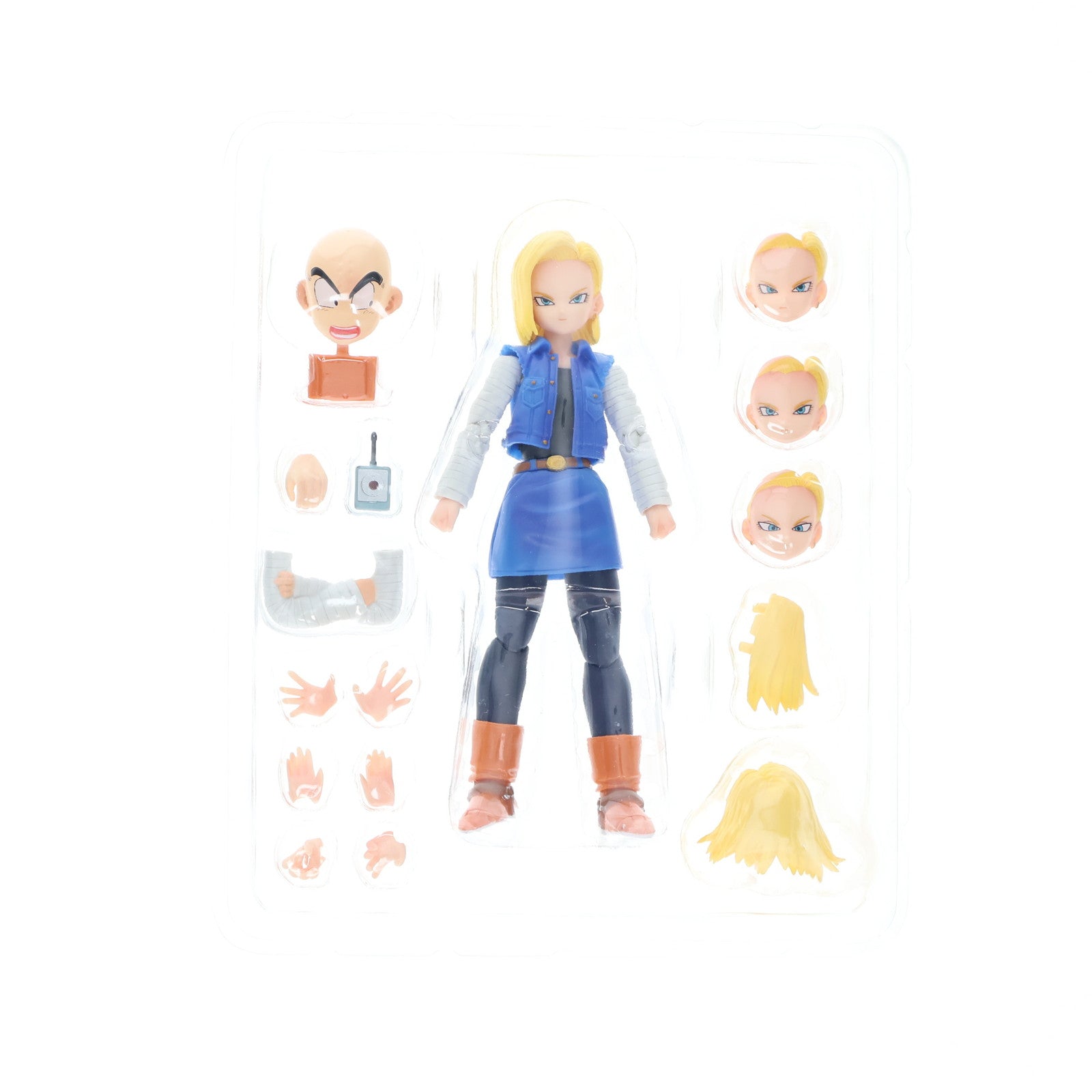 【中古即納】[FIG] 魂ウェブ商店限定 S.H.Figuarts(フィギュアーツ) 人造人間18号 ドラゴンボールZ 完成品 可動フィギュア バンダイ(20140630)