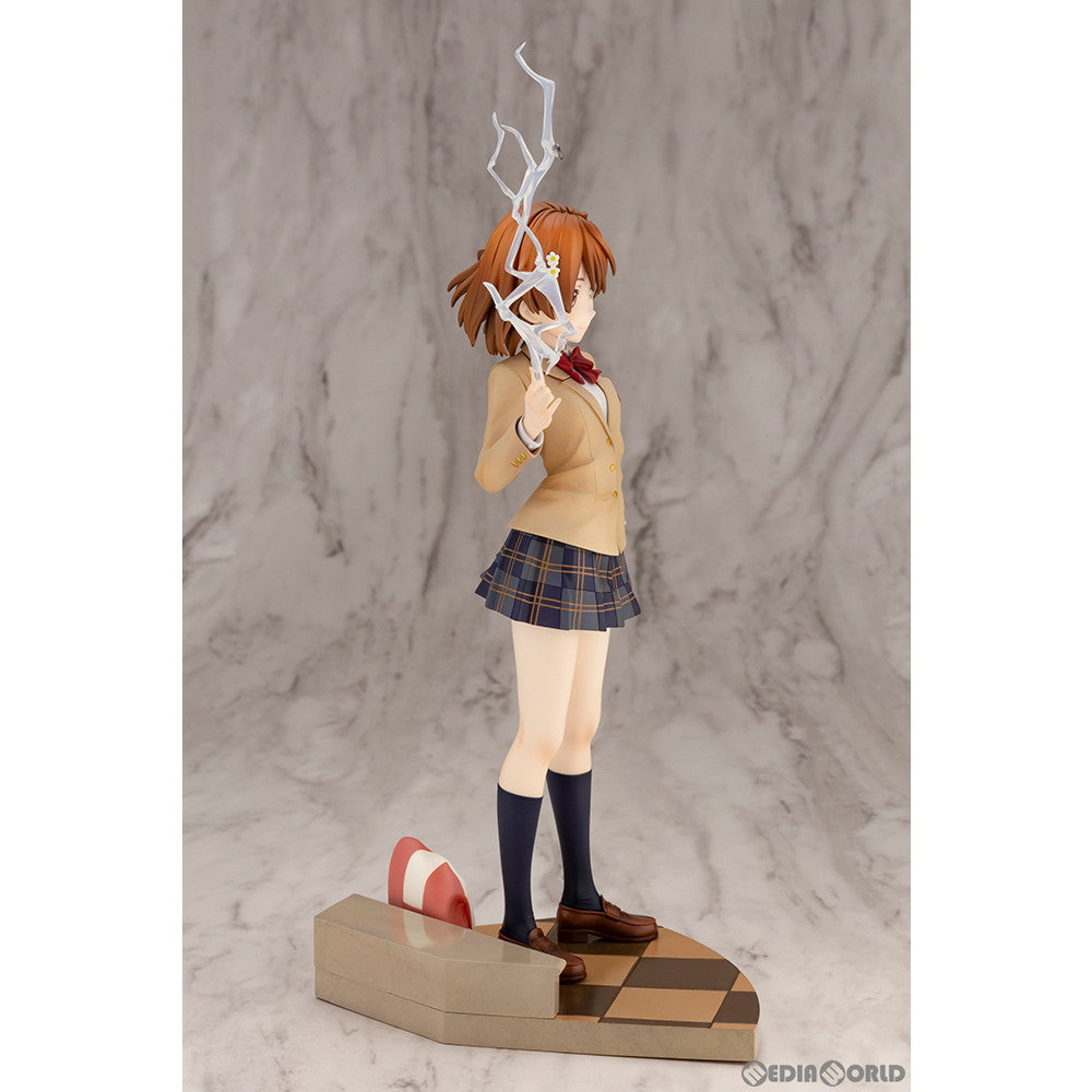 【中古即納】[FIG] 御坂美琴(みさかみこと) 15周年記念Ver. とある科学の超電磁砲T 1/7 完成品 フィギュア(PV014) コトブキヤ(20230421)