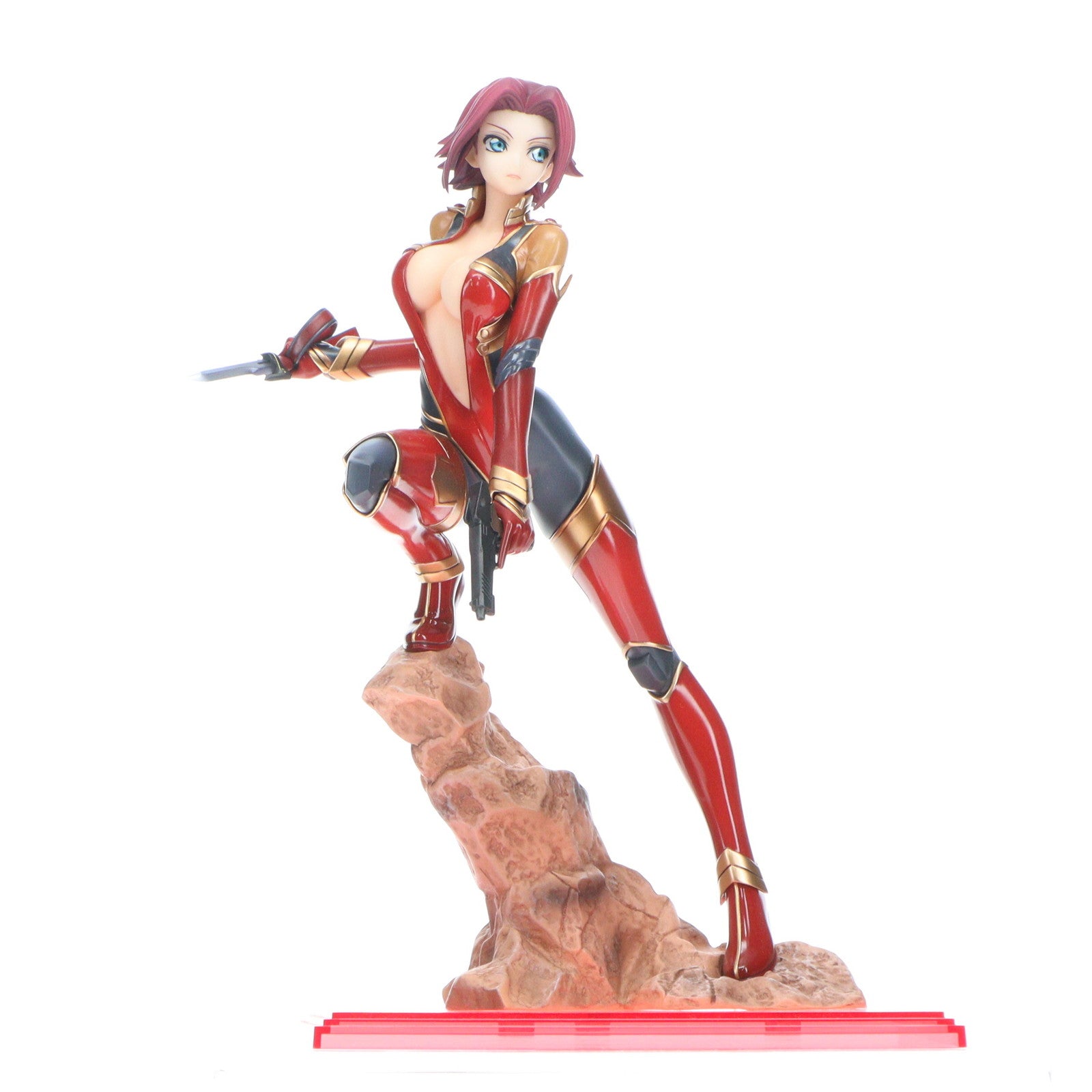【中古即納】[FIG] G.E.M.シリーズ 紅月カレン(こうづきかれん) パイロットスーツVer. コードギアス 復活のルルーシュ 完成品 フィギュア 一部店舗&オンラインショップ限定 メガハウス(20210709)