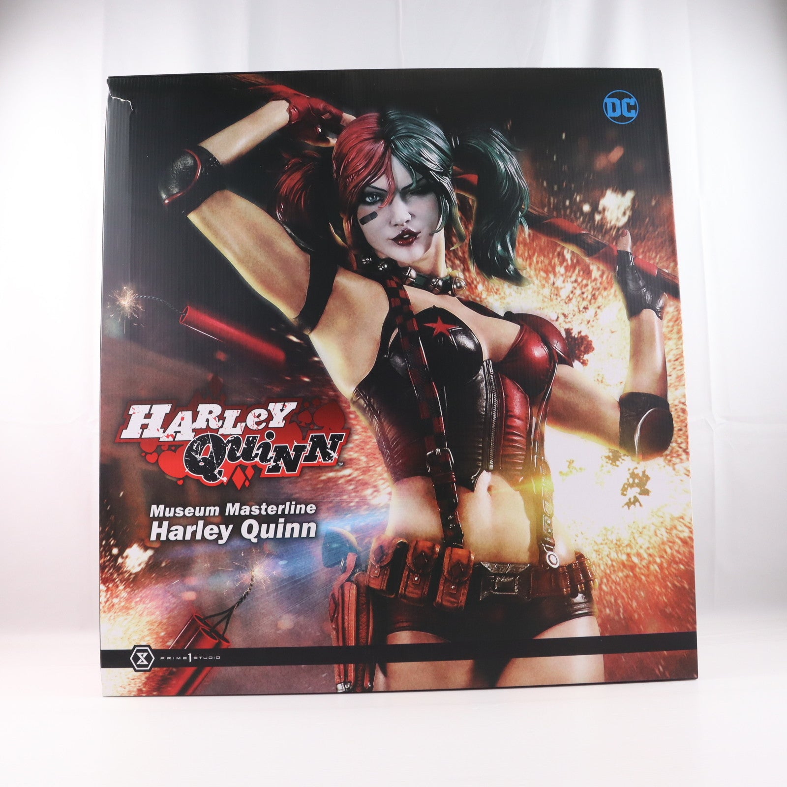 【中古即納】[FIG] ミュージアムマスターライン/ ハーレイ・クイン BATMAN(バットマン) 1/3 DX スタチュー フィギュア(MMDC-36DX) プライム1スタジオ(20200630)