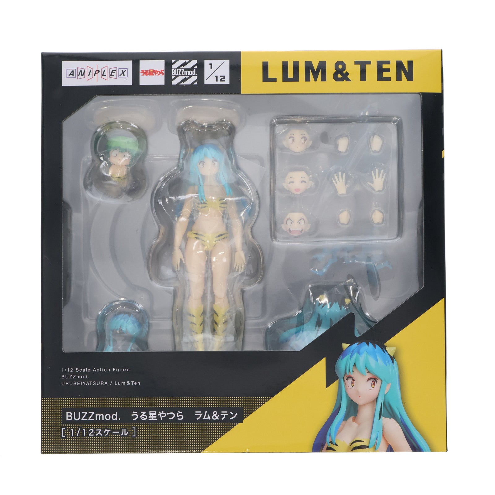 【中古即納】[FIG] ANIPLEX+限定 BUZZmod. ラム&テン うる星やつら 1/12 完成品 可動フィギュア アニプレックス(20230930)