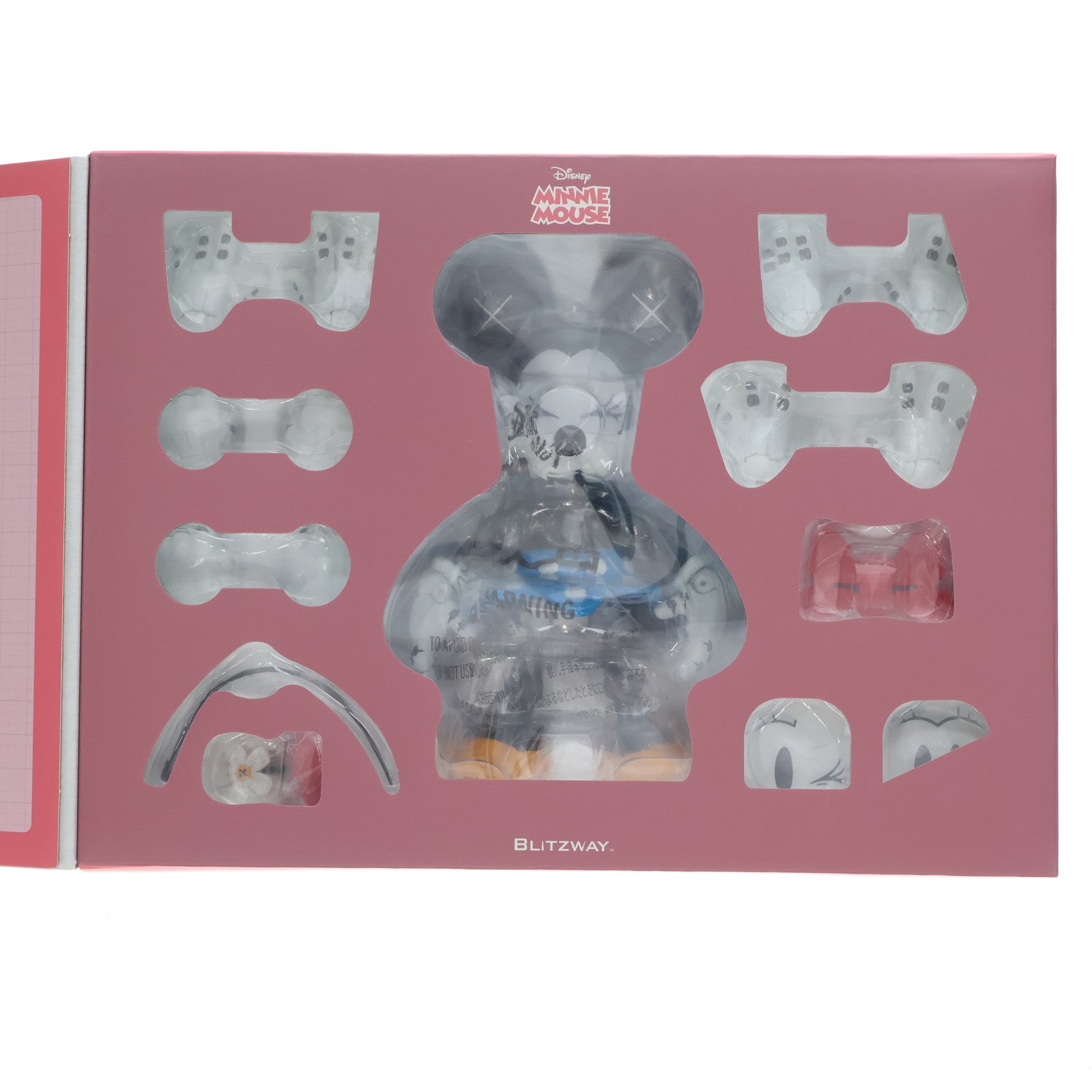【中古即納】[FIG] ステッカー&ポストカード付属 CARBOTIX(カーボティックス) ミニーマウス ディズニー 完成品 可動フィギュア ブリッツウェイ(20240331)