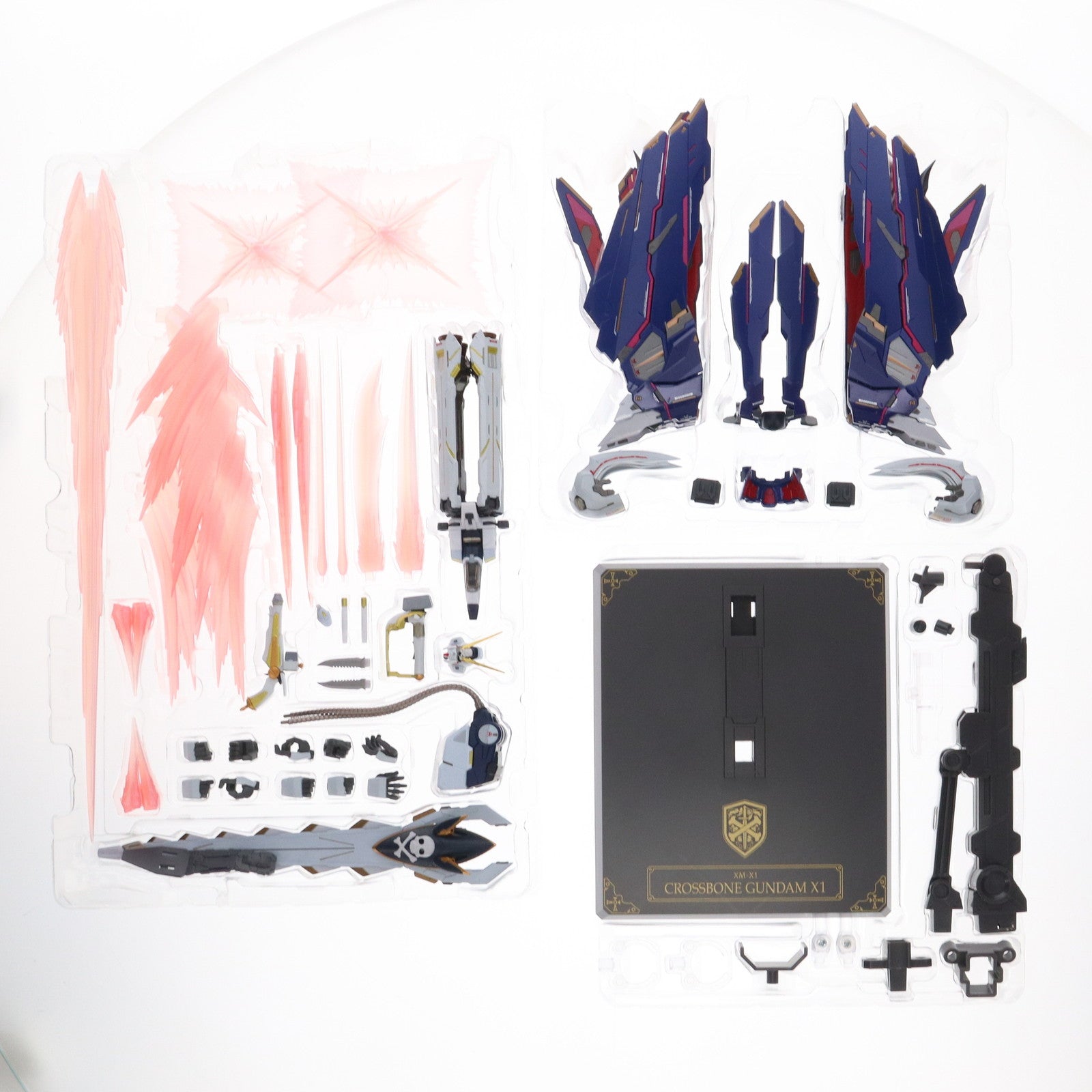 【中古即納】[FIG] 魂ウェブ商店限定 METAL BUILD クロスボーン・ガンダムX1 ハーフクロス(キンケドゥ搭乗仕様) 機動戦士クロスボーン・ガンダム 完成品 可動フィギュア バンダイスピリッツ(20250624)