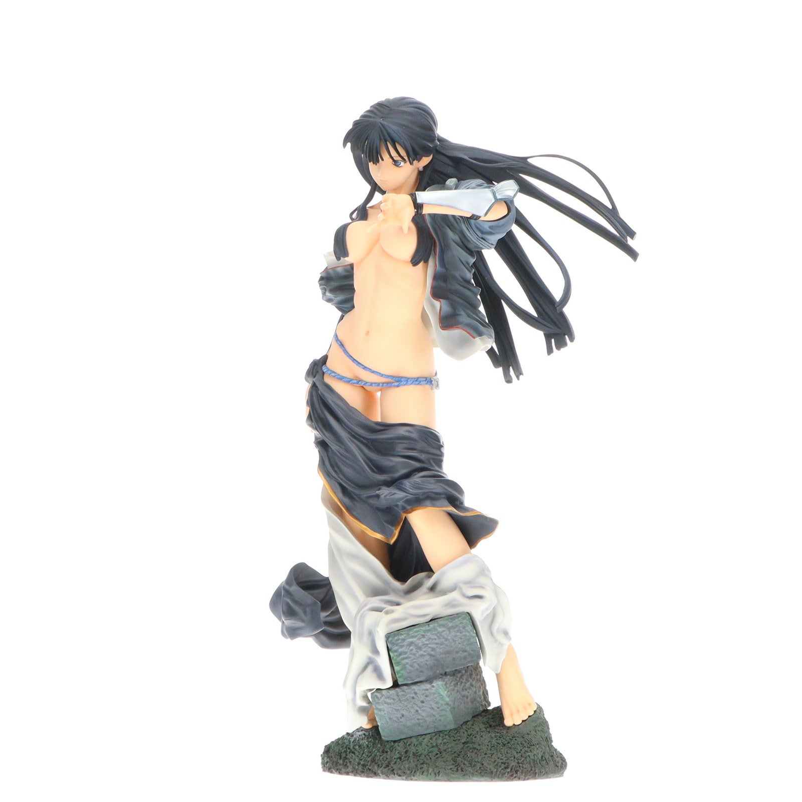 【中古即納】[FIG] 戦国A-BRAND 絶対領域 上杉謙信(うえすぎけんしん)(青) 戦国ランス 1/4 スタチュー 完成品 フィギュア ボークスショップ&ホビー天国ウェブ限定 ボークス(19991231)