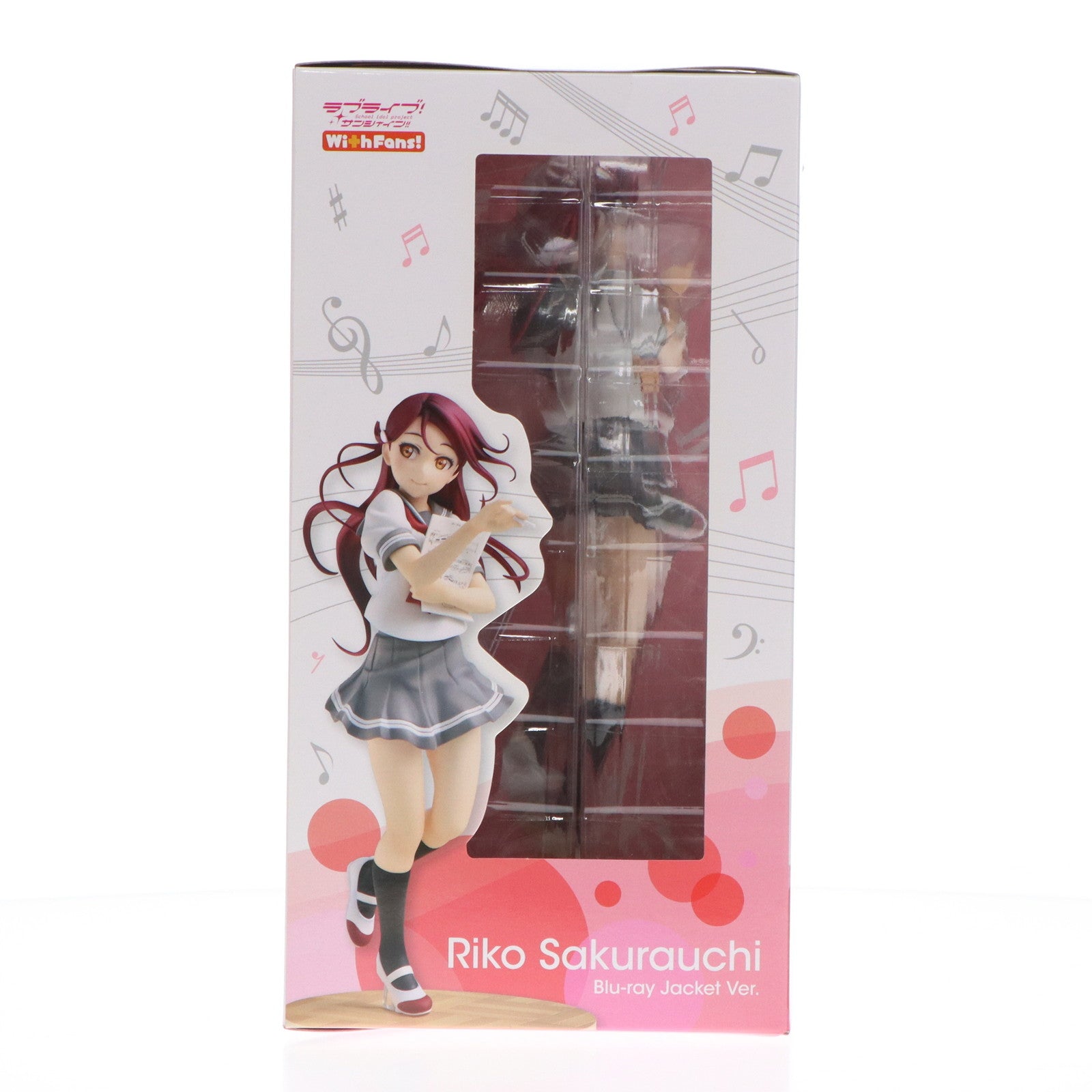 【中古即納】[FIG] バンダイビジュアルクラブ限定特典付属 桜内梨子(さくらうちりこ) Blu-rayジャケットVer.(限定版!!) ラブライブ!サンシャイン!! 1/7 完成品 フィギュア(TU-1455) バンダイナムコアーツ(20190331)