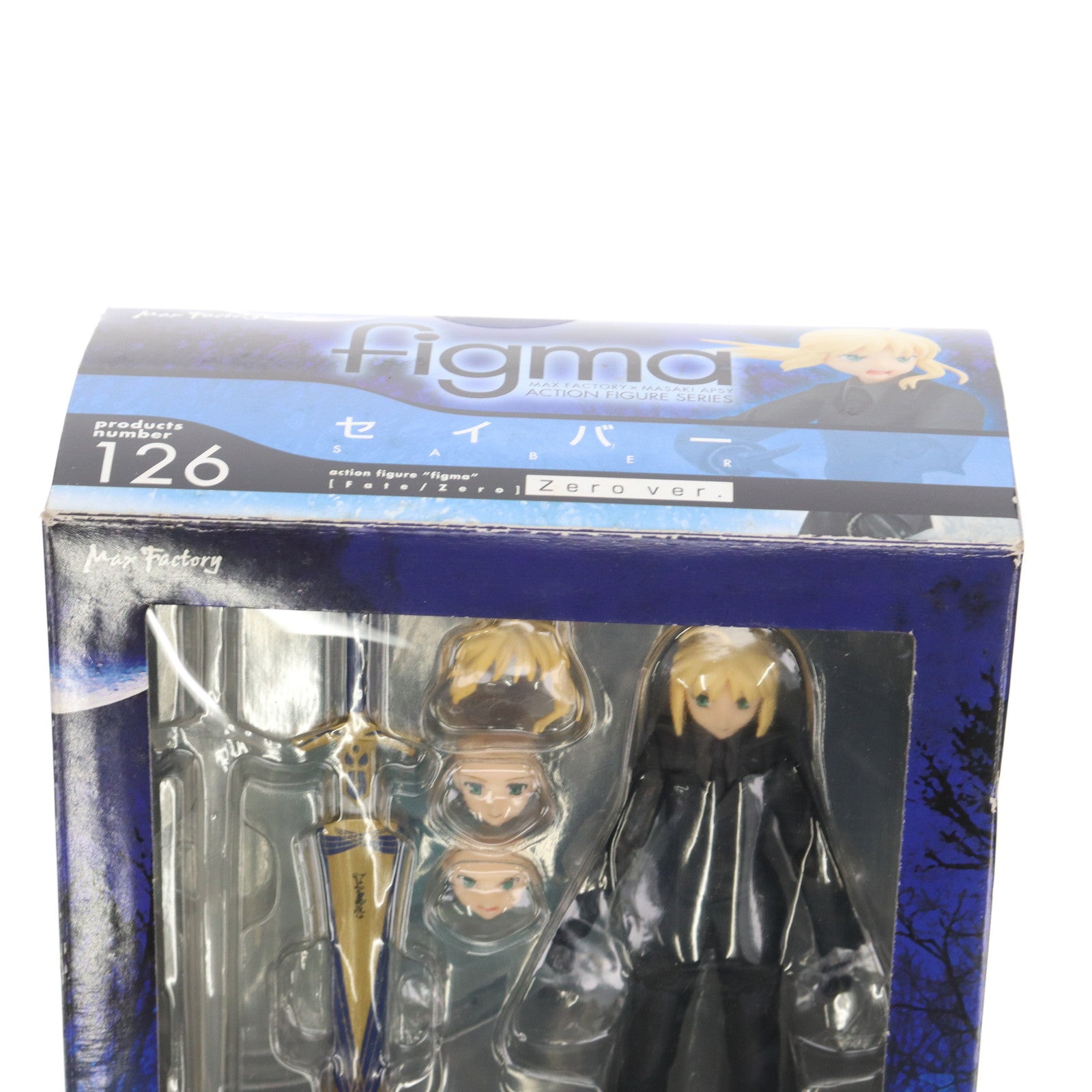 【中古即納】[FIG] figma(フィグマ) 126 セイバー Zero ver. Fate/Zero(フェイト/ゼロ) 完成品 可動フィギュア マックスファクトリー(20121024)