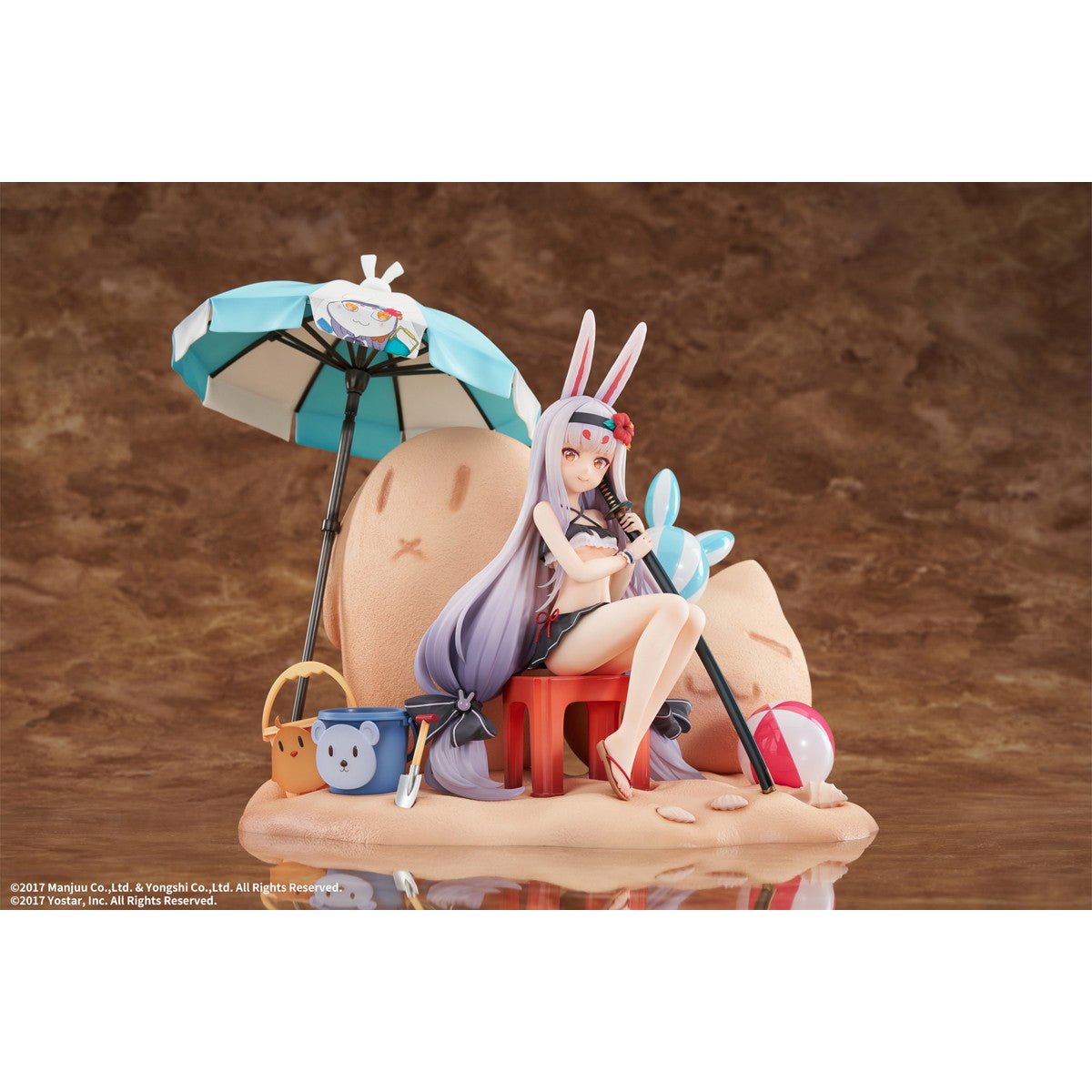 【中古即納】[FIG] 島風(しまかぜ) 小休憩のサマーアイランドVer. DX版 アズールレーン 1/7 完成品 フィギュア エレガント(20250220)