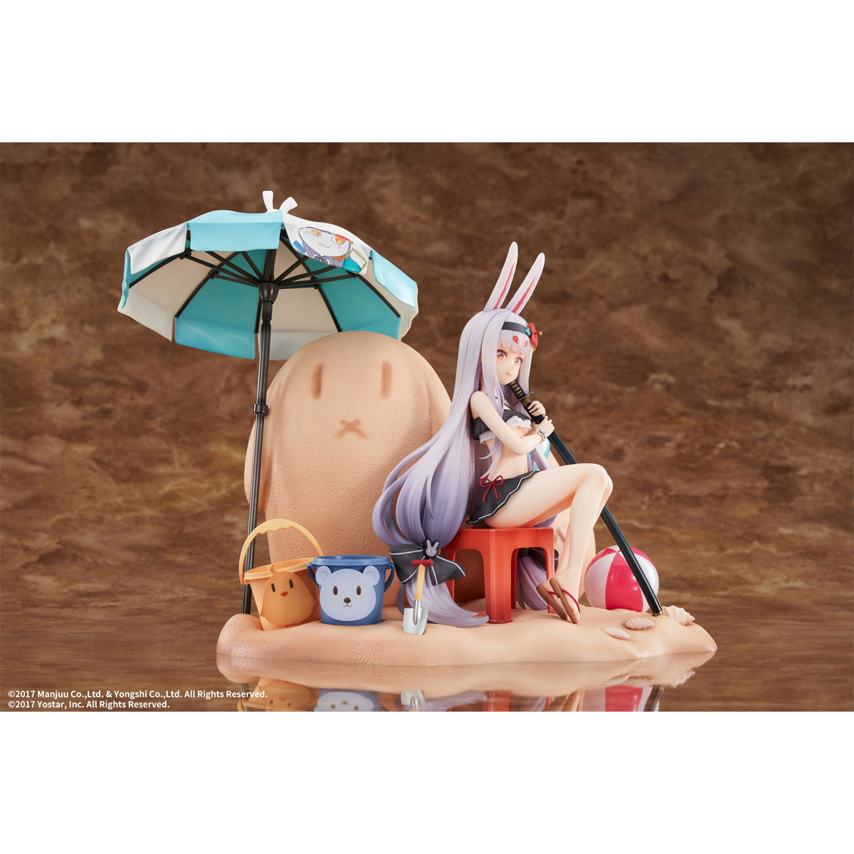 【中古即納】[FIG] 島風(しまかぜ) 小休憩のサマーアイランドVer. DX版 アズールレーン 1/7 完成品 フィギュア エレガント(20250220)