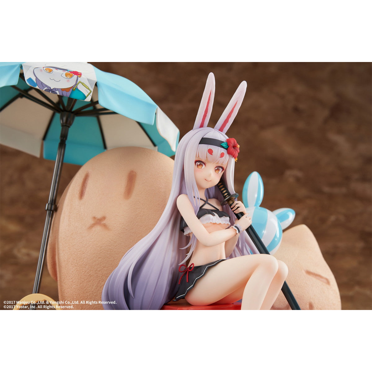 【中古即納】[FIG] 島風(しまかぜ) 小休憩のサマーアイランドVer. DX版 アズールレーン 1/7 完成品 フィギュア エレガント(20250220)