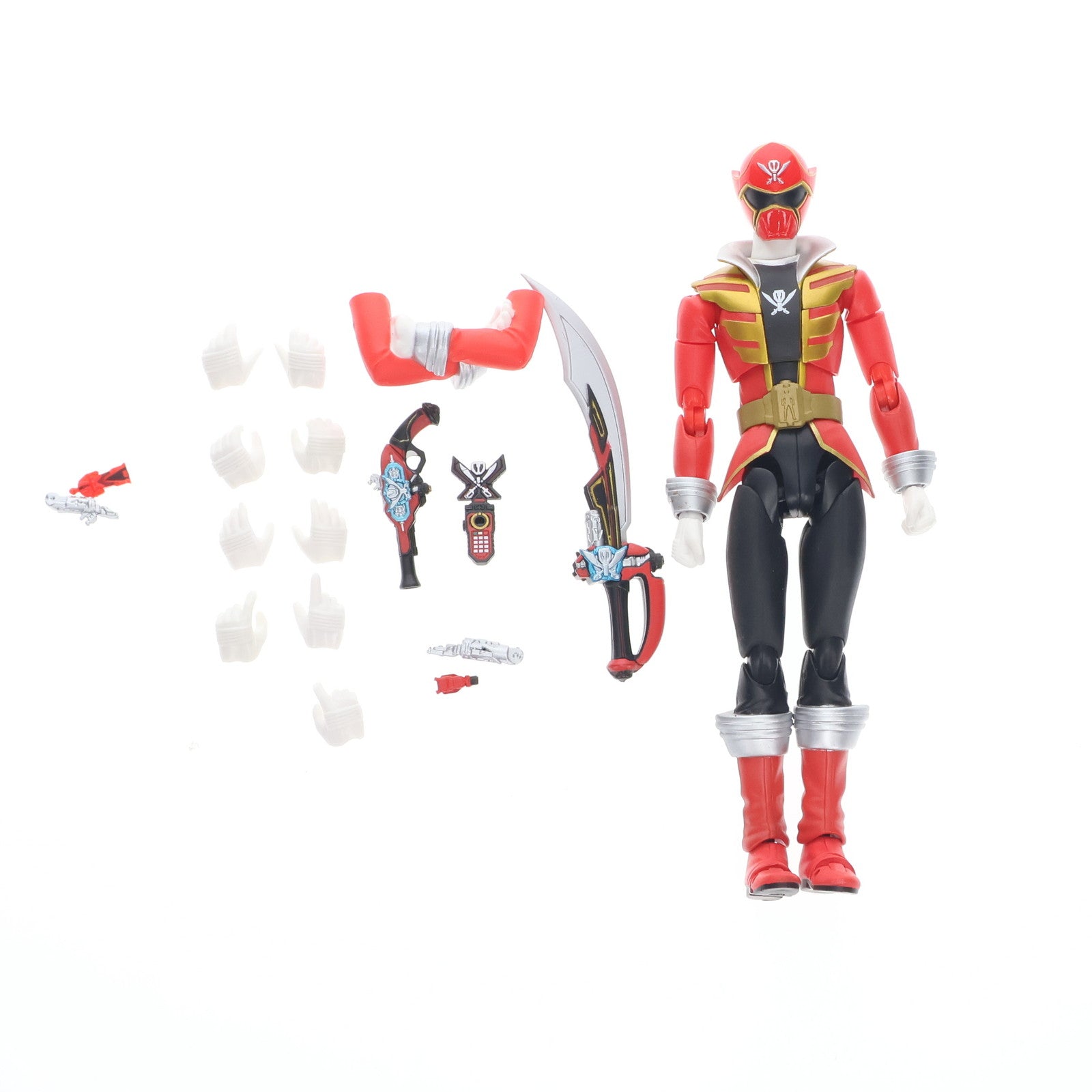 【中古即納】[FIG] S.H.Figuarts(フィギュアーツ) ゴーカイレッド 海賊戦隊ゴーカイジャー 完成品 可動フィギュア バンダイ(20110923)