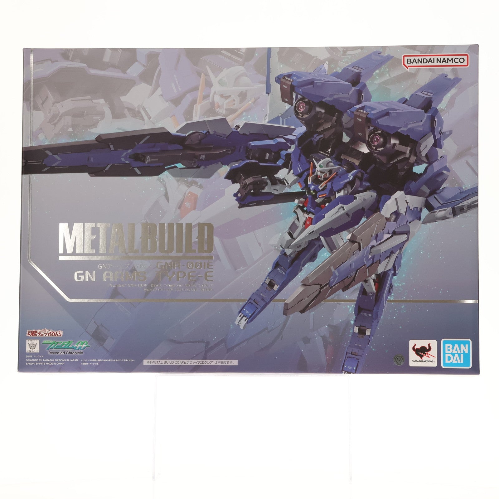 【中古即納】[FIG] 魂ウェブ商店限定 METAL BUILD GNアームズ TYPE-E 機動戦士ガンダム00(ダブルオー) 完成品 可動フィギュア バンダイスピリッツ(20230630)