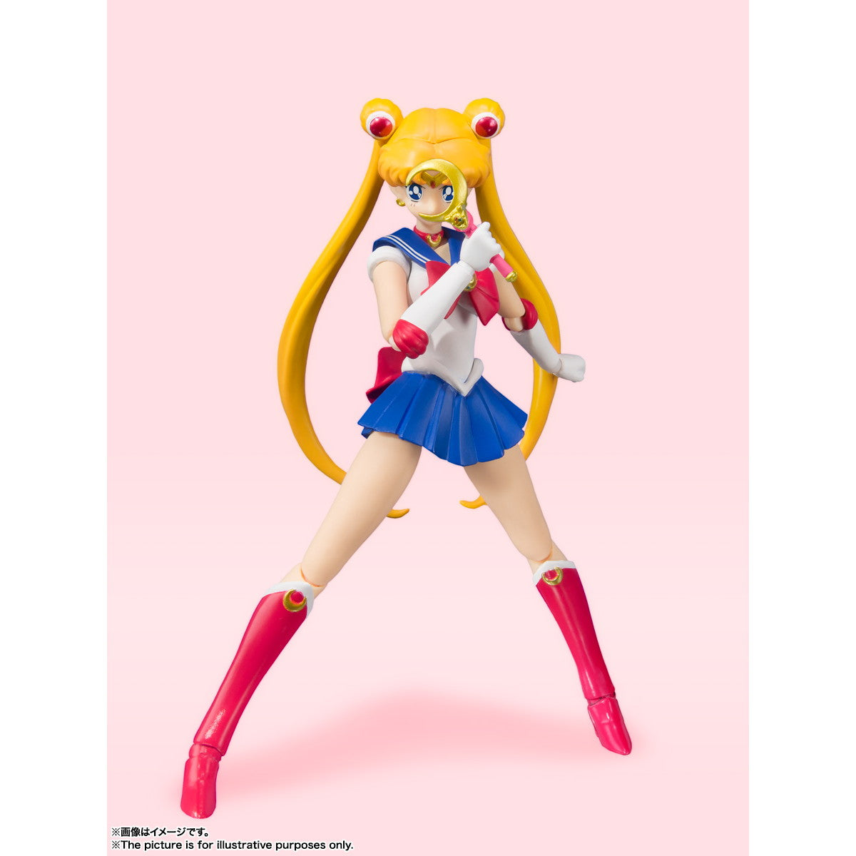 【中古即納】[FIG] (再々販) S.H.Figuarts(フィギュアーツ) セーラームーン-Animation Color Edition- 美少女戦士セーラームーンシリーズ 完成品 可動フィギュア バンダイスピリッツ(20201024)