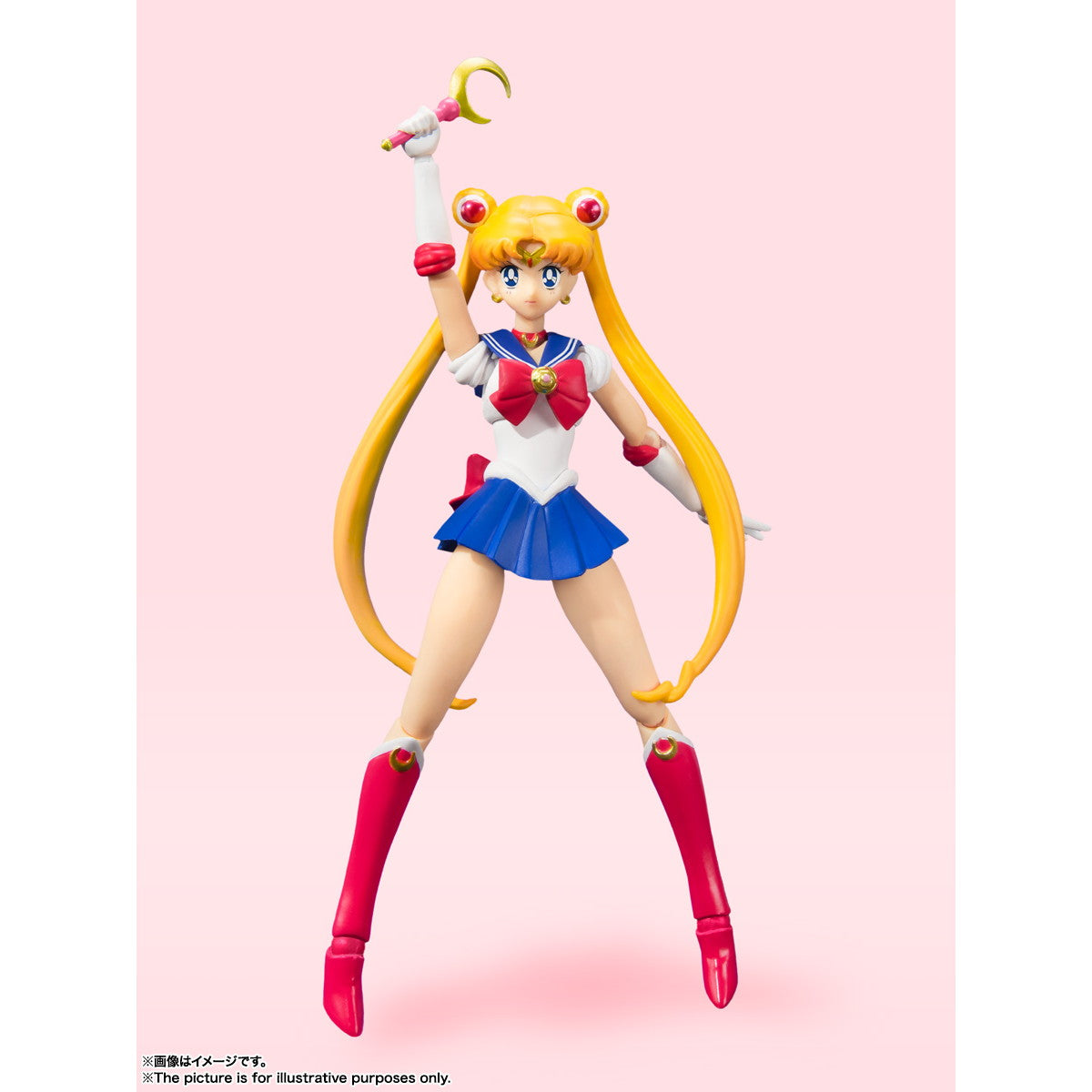 【中古即納】[FIG] (再々販) S.H.Figuarts(フィギュアーツ) セーラームーン-Animation Color Edition- 美少女戦士セーラームーンシリーズ 完成品 可動フィギュア バンダイスピリッツ(20201024)