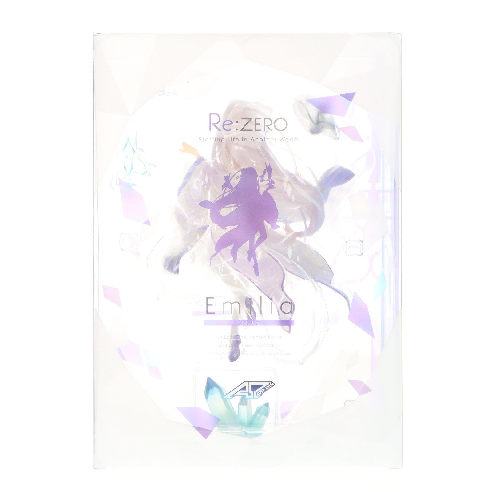 【中古即納】[FIG] エミリア Re:ゼロから始める異世界生活 1/8 完成品 フィギュア 一部オンラインショップ限定 アルファオメガ(20190930)