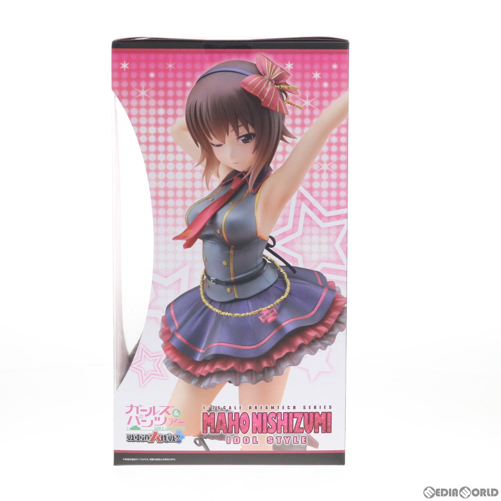 【中古即納】[FIG] ドリームテック 西住まほ【アイドルstyle】(にしずみまほ) ガールズ&パンツァー戦車道大作戦! 1/7 完成品 フィギュア(DT-157) ウェーブ(WAVE)(20210117)