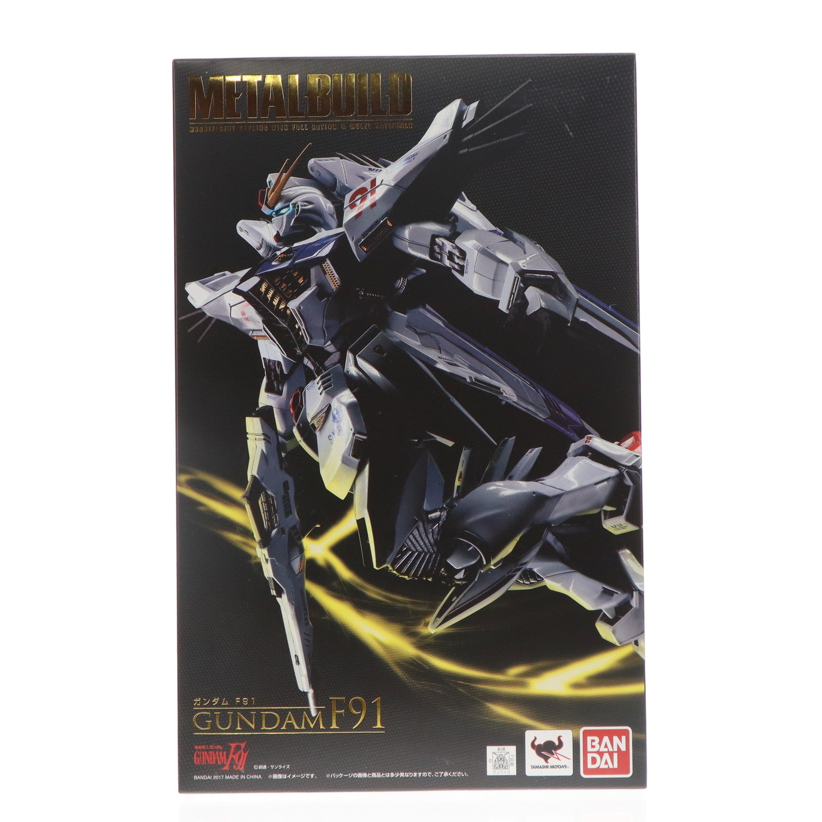 【中古即納】[FIG] METAL BUILD ガンダムF91 機動戦士ガンダムF91 完成品 可動フィギュア バンダイ(20170325)