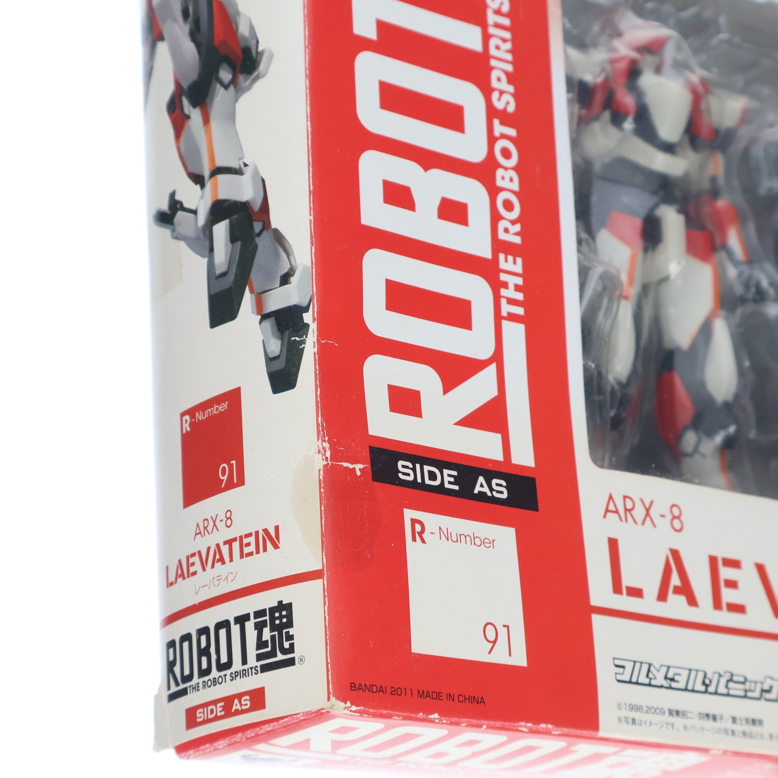 【中古即納】[FIG] ROBOT魂(SIDE AS) ARX-8 レーバテイン フルメタル・パニック! 完成品 可動フィギュア バンダイ(20130914)