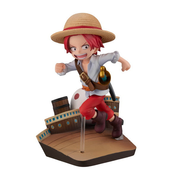【中古即納】[FIG] G.E.M.シリーズ シャンクス RUN!RUN!RUN! ONE PIECE(ワンピース) 完成品 フィギュア メガハウス(20241129)