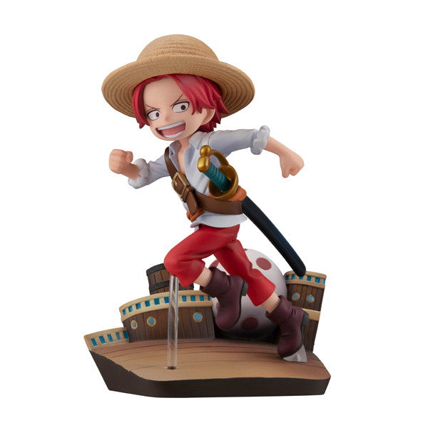 【中古即納】[FIG] G.E.M.シリーズ シャンクス RUN!RUN!RUN! ONE PIECE(ワンピース) 完成品 フィギュア メガハウス(20241129)