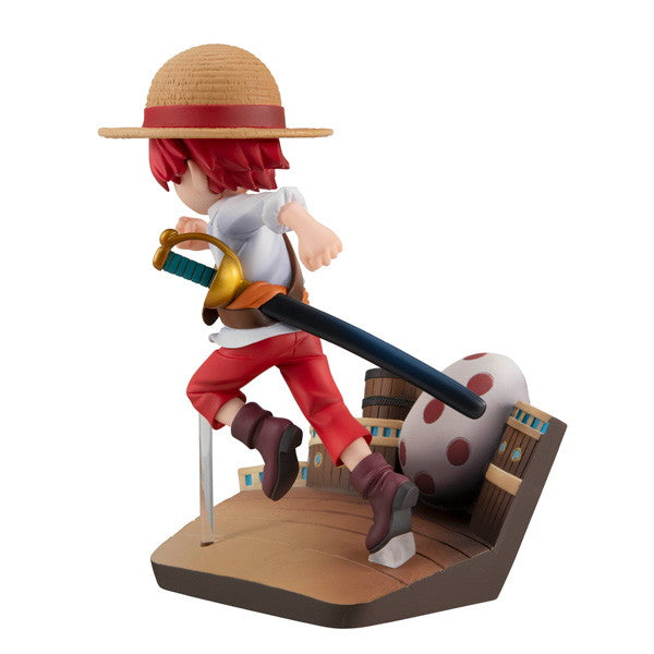 【中古即納】[FIG] G.E.M.シリーズ シャンクス RUN!RUN!RUN! ONE PIECE(ワンピース) 完成品 フィギュア メガハウス(20241129)