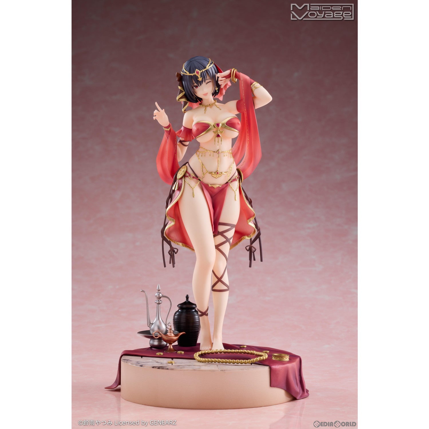 【中古即納】[FIG] 予約特典付属 踊り子ルーフス イラストby鈴雨やつみ 1/7 完成品 フィギュア Maiden Voyage(メーデン・ボイッジ)(20250630)
