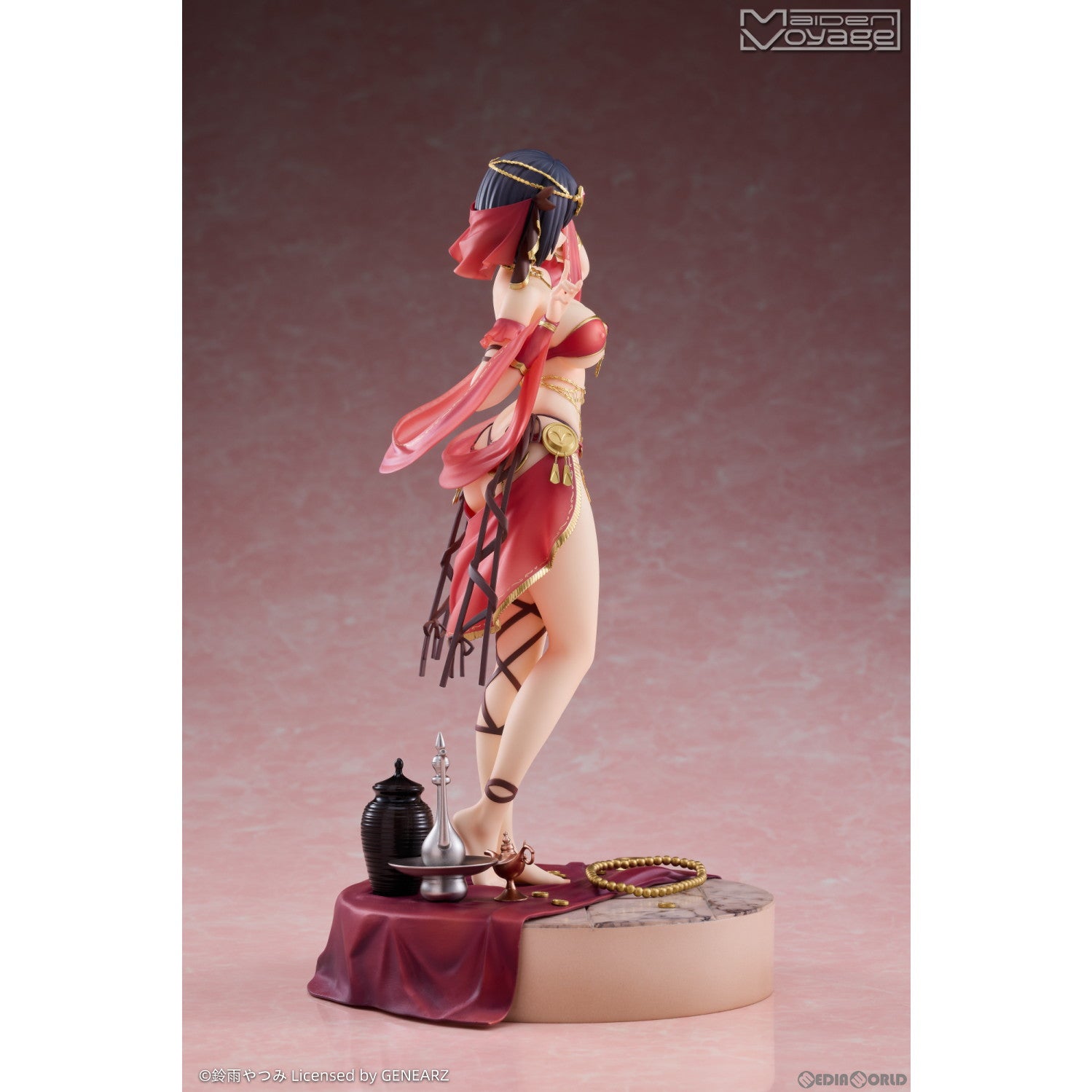 【中古即納】[FIG] 予約特典付属 踊り子ルーフス イラストby鈴雨やつみ 1/7 完成品 フィギュア Maiden Voyage(メーデン・ボイッジ)(20250630)