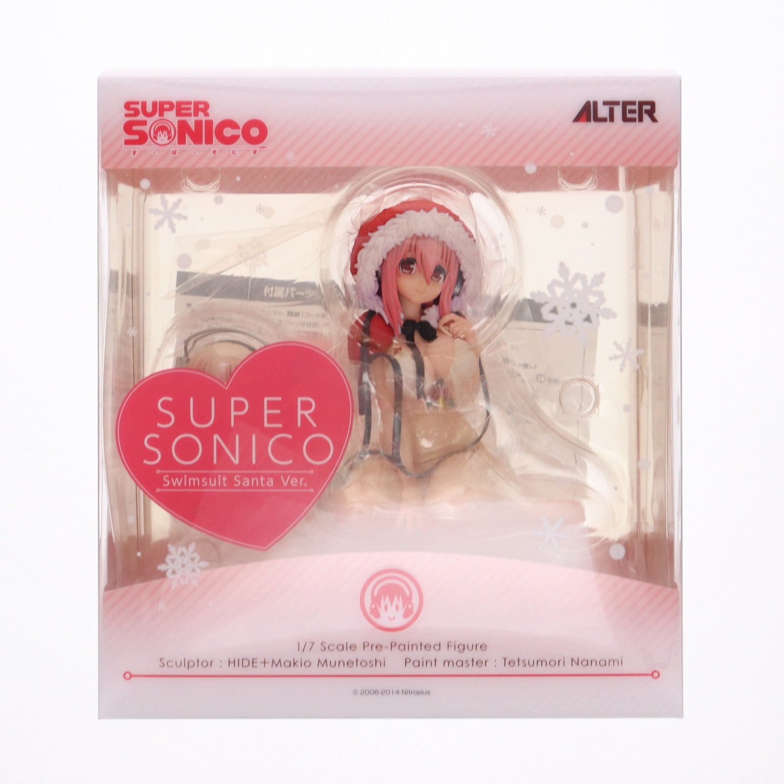 【中古即納】[FIG] すーぱーそに子 水着サンタVer. NITRO SUPER SONIC 1/7 完成品 フィギュア アルター(20140910)