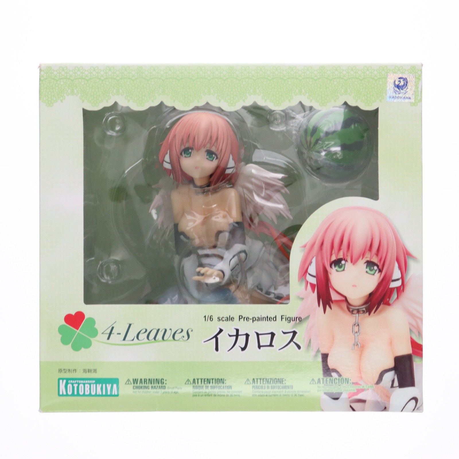 【中古即納】[FIG] 4-Leaves イカロス そらのおとしものFinal 永遠の私の鳥籠(エターナルマイマスター) 1/6 完成品 フィギュア(PP546) コトブキヤ(20140813)