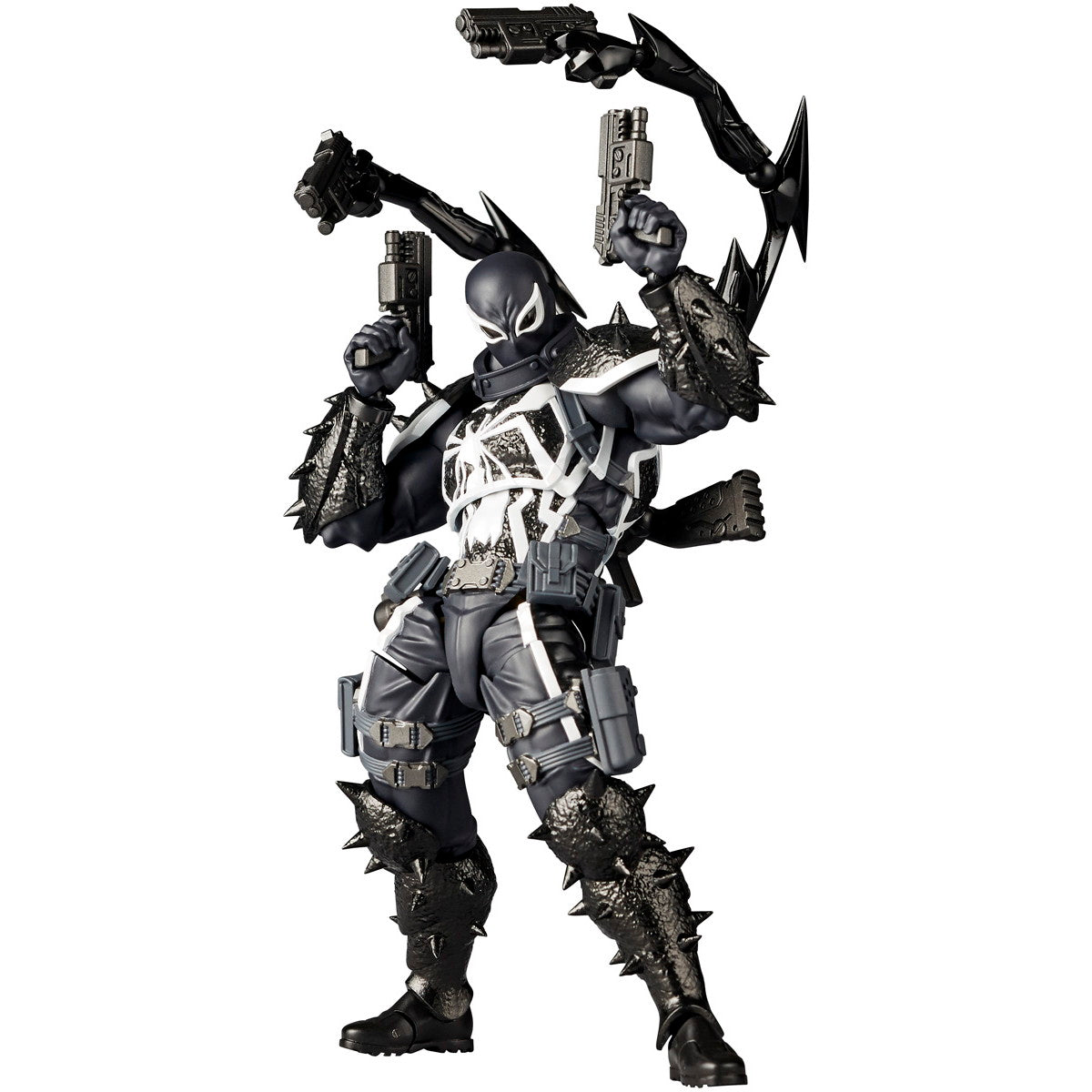 【中古即納】[FIG] (再販) リボルテック アメイジング・ヤマグチ エージェントヴェノム スパイダーマン 完成品 可動フィギュア(NR061) 海洋堂(20250630)