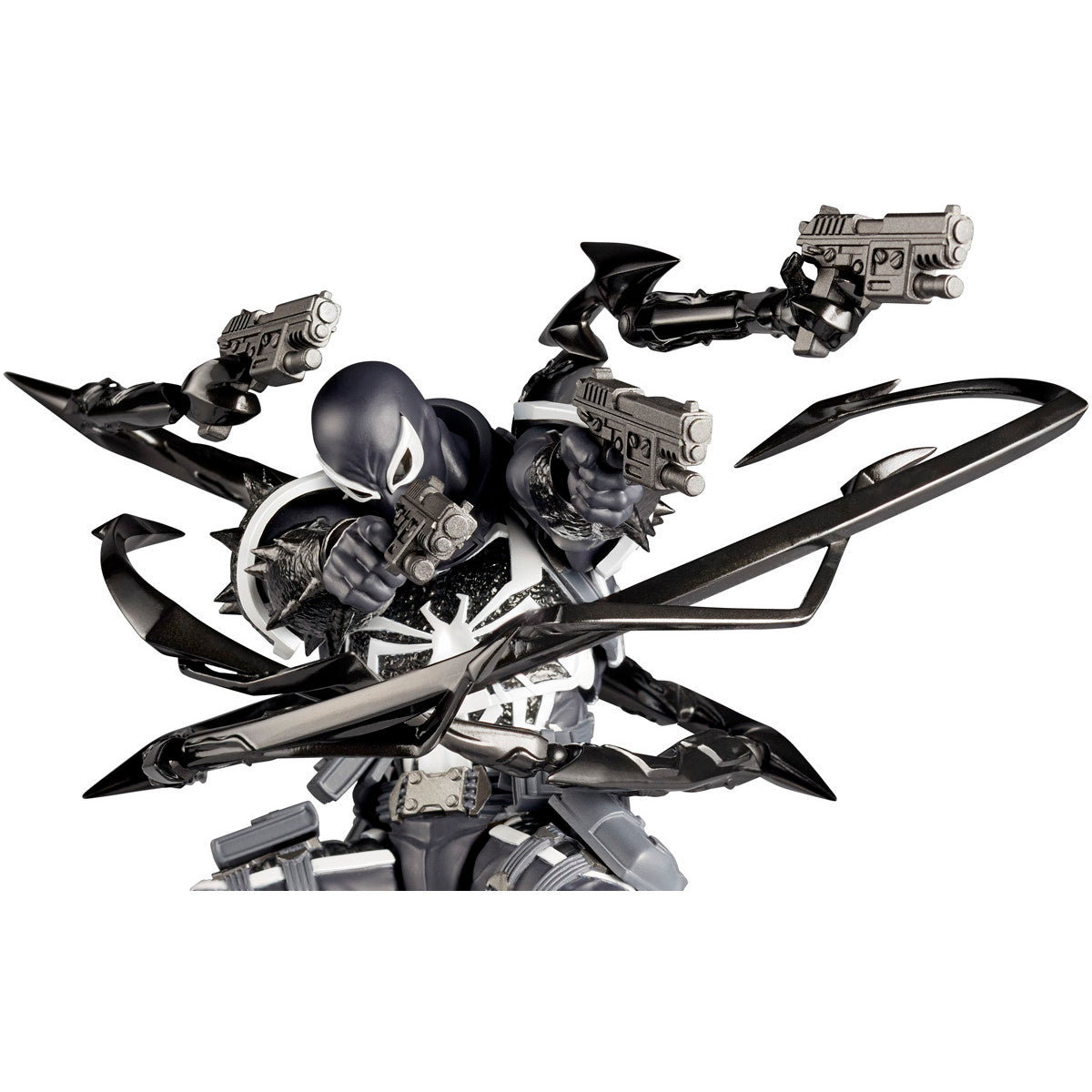【中古即納】[FIG] (再販) リボルテック アメイジング・ヤマグチ エージェントヴェノム スパイダーマン 完成品 可動フィギュア(NR061) 海洋堂(20250630)
