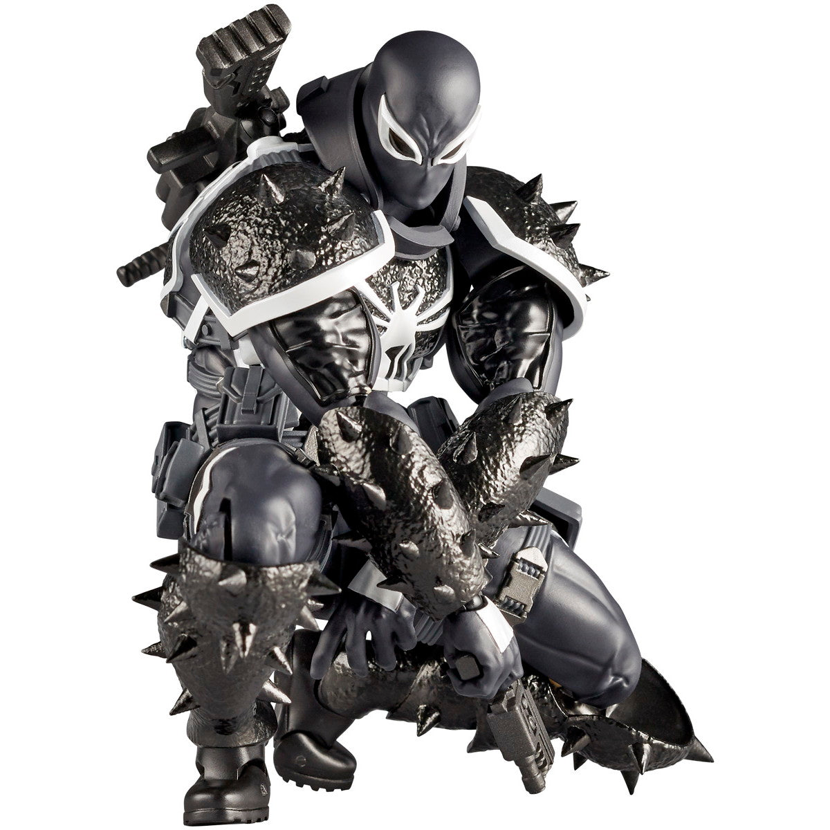 【中古即納】[FIG] (再販) リボルテック アメイジング・ヤマグチ エージェントヴェノム スパイダーマン 完成品 可動フィギュア(NR061) 海洋堂(20250630)