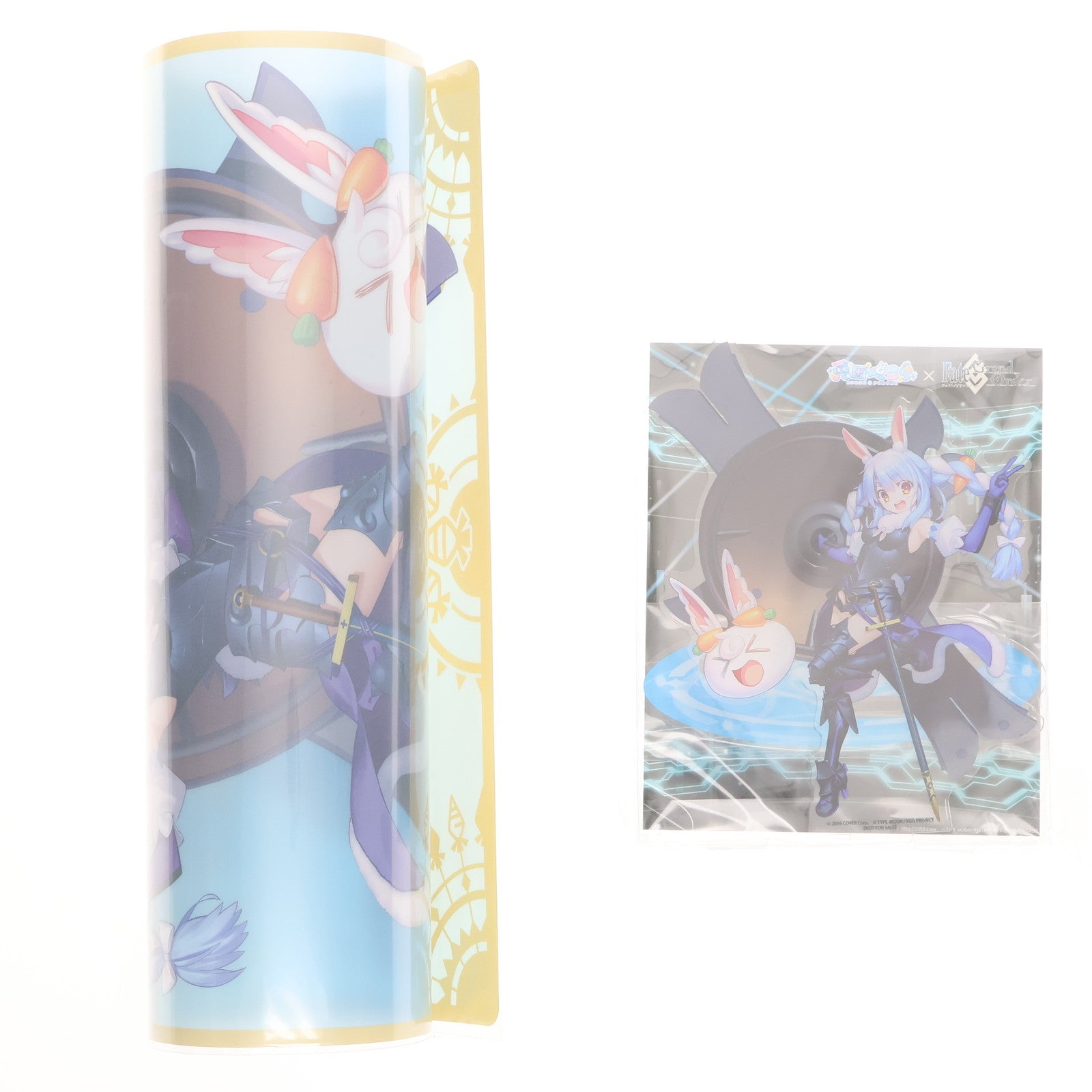 【中古即納】[FIG] アニプレックスオンライン限定予約特典2種付属 兎田ぺこら(うさだぺこら) × マシュ・キリエライト ホロライブプロダクション×Fate/Grand Order(フェイト/グランドオーダー) 1/7 完成品 フィギュア(MD23-0446001) アニプレックス(20250829)