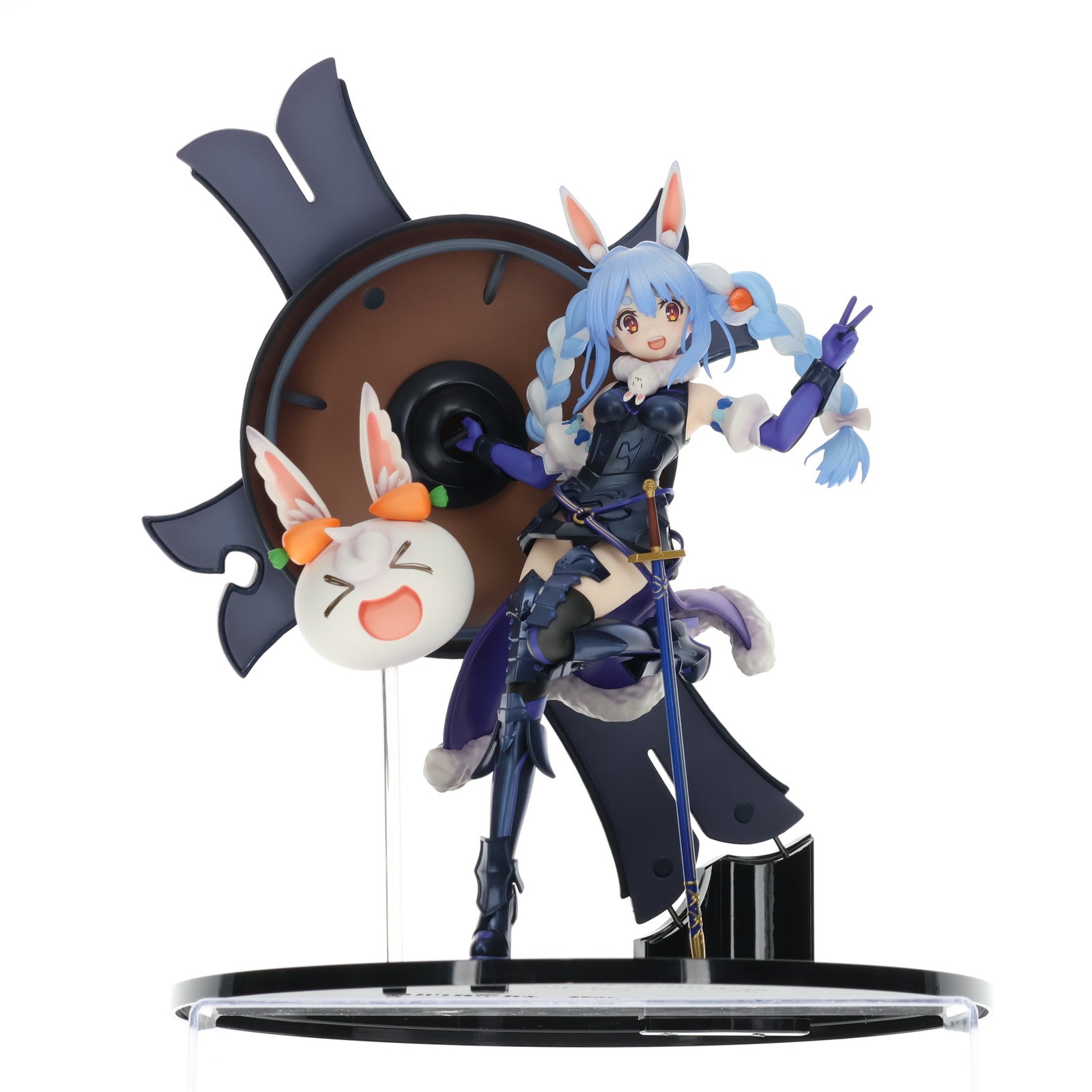 【中古即納】[FIG] アニプレックスオンライン限定予約特典2種付属 兎田ぺこら(うさだぺこら) × マシュ・キリエライト ホロライブプロダクション×Fate/Grand Order(フェイト/グランドオーダー) 1/7 完成品 フィギュア(MD23-0446001) アニプレックス(20250829)