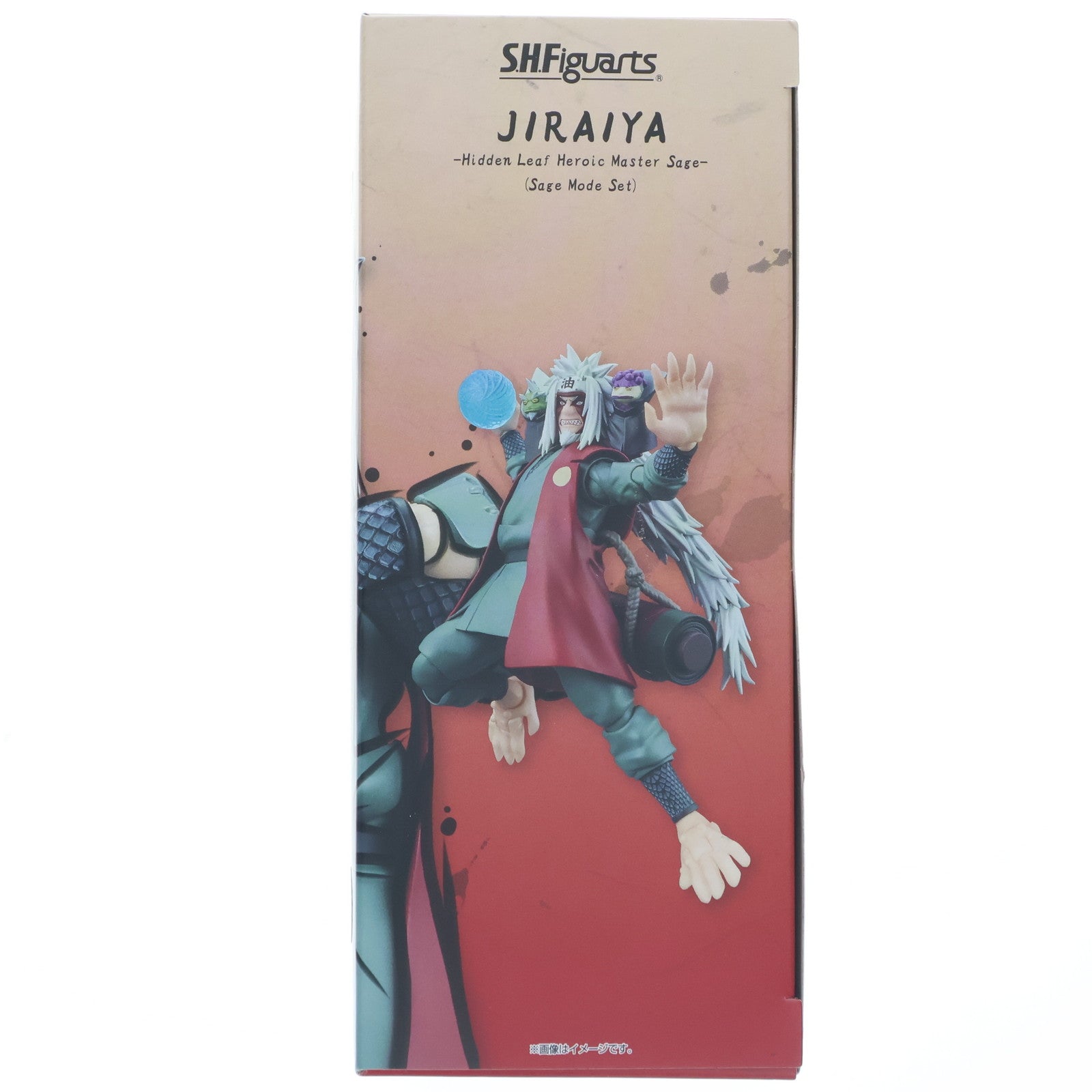 【中古即納】[FIG] 魂ウェブ商店限定 S.H.Figuarts(フィギュアーツ) 自来也(じらいや) -仙術極めし木ノ葉の豪傑- 仙人モードセット NARUTO-ナルト- 疾風伝 完成品 可動フィギュア バンダイスピリッツ(20250825)