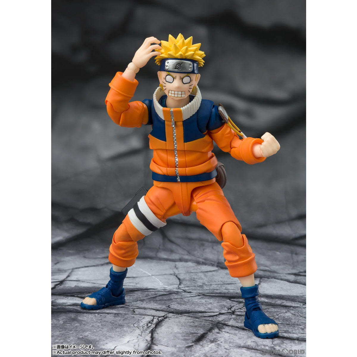 【中古即納】[FIG] S.H.Figuarts(フィギュアーツ) うずまきナルト -意外性No.1のドタバタ忍者- NARUTO-ナルト- 完成品 可動フィギュア バンダイスピリッツ(20230527)