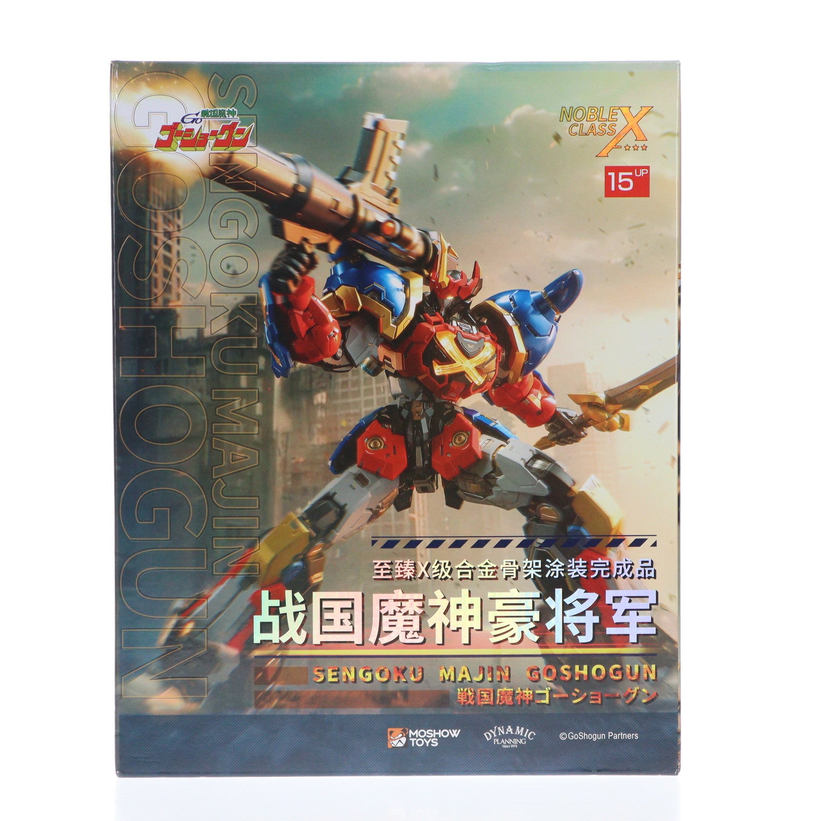 【中古即納】[FIG] 至臻X級・戦国魔神豪将軍 戦国魔神ゴーショーグン 完成品 合金フレーム塗装済み可動フィギュア MOSHOWTOYS(モーショートイズ)(20250430)