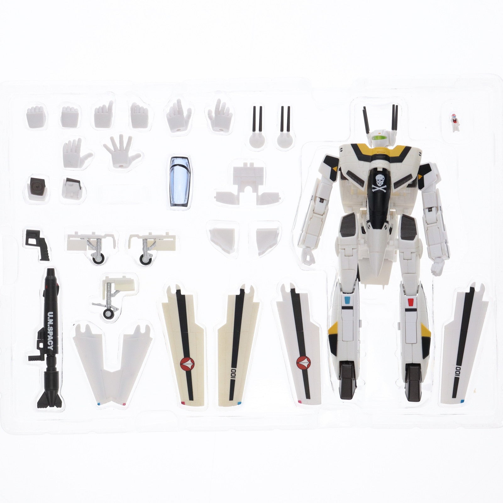 【中古即納】[FIG] HI-METAL R VF-1S スーパーバルキリー(一条輝機) 超時空要塞マクロス 完成品 可動フィギュア バンダイスピリッツ(20230218)