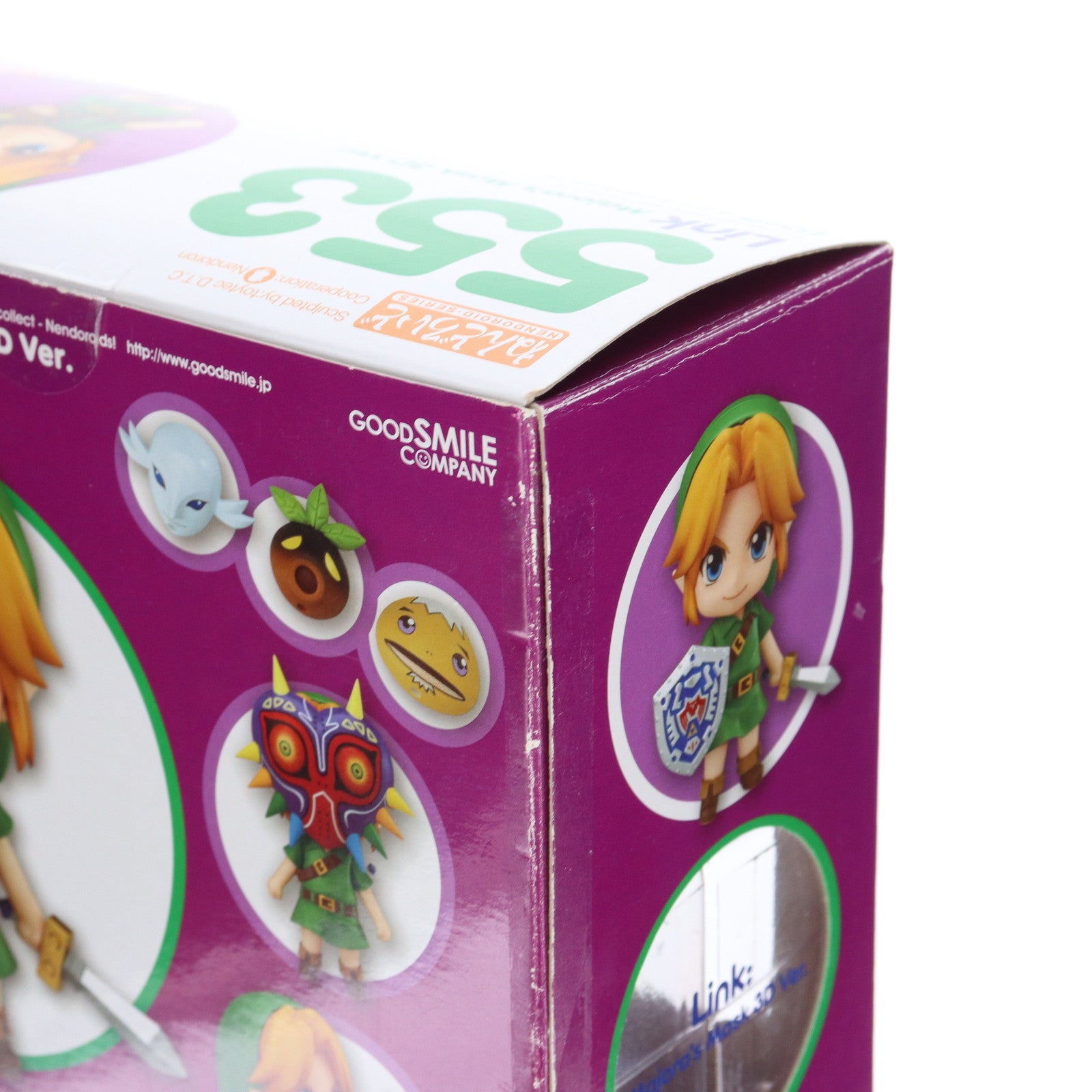 【中古即納】[FIG] ねんどろいど 553 リンク ムジュラの仮面3D Ver. ゼルダの伝説 完成品 可動フィギュア グッドスマイルカンパニー(20160424)